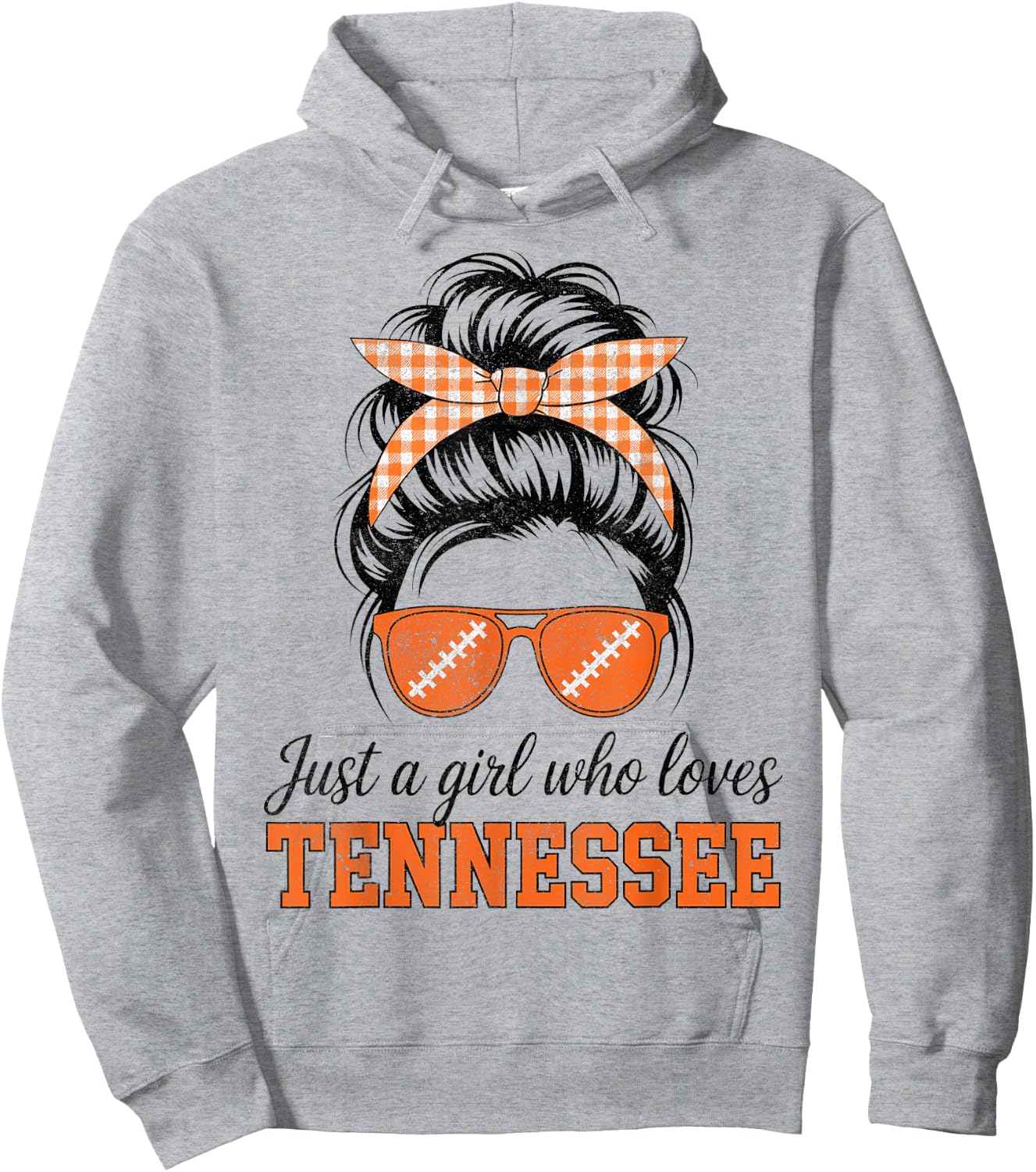 Just a Girl Who Loves Tennessee Tennessee Women Girls Moms Hoodie - Hoodie | Ash