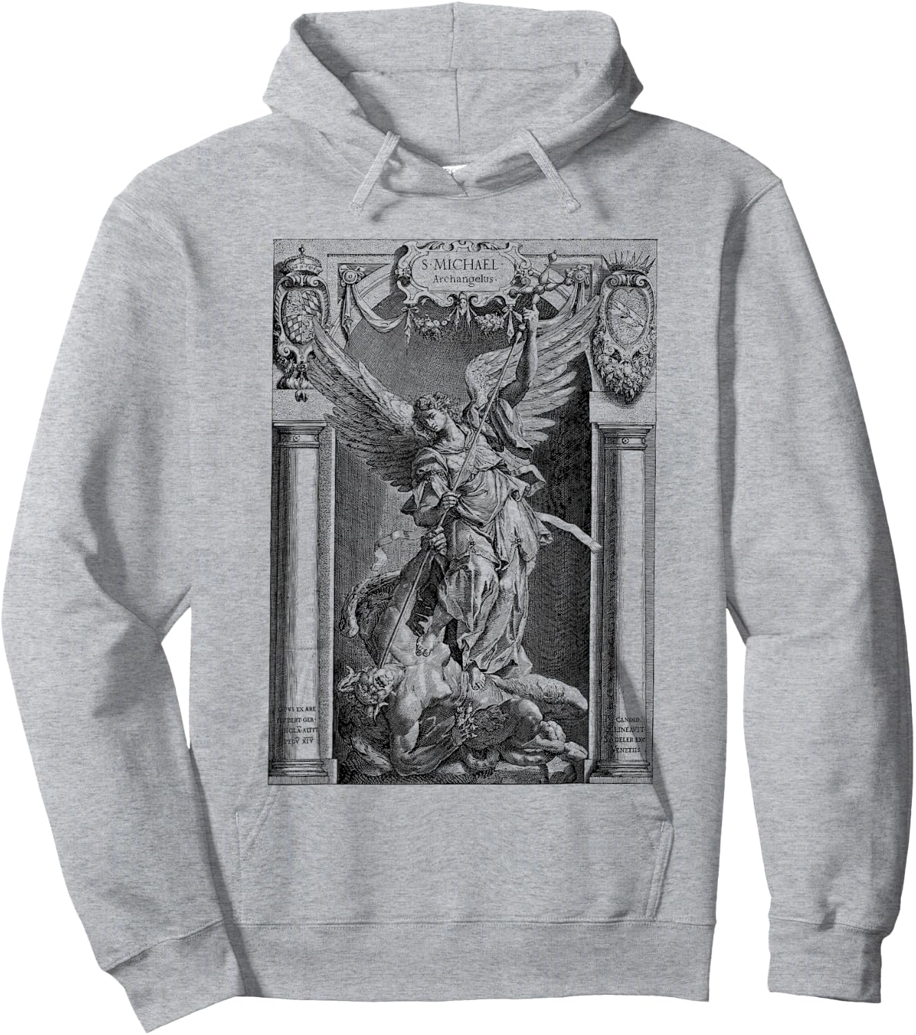Archangel Michael. Hoodie - Hoodie | Ash