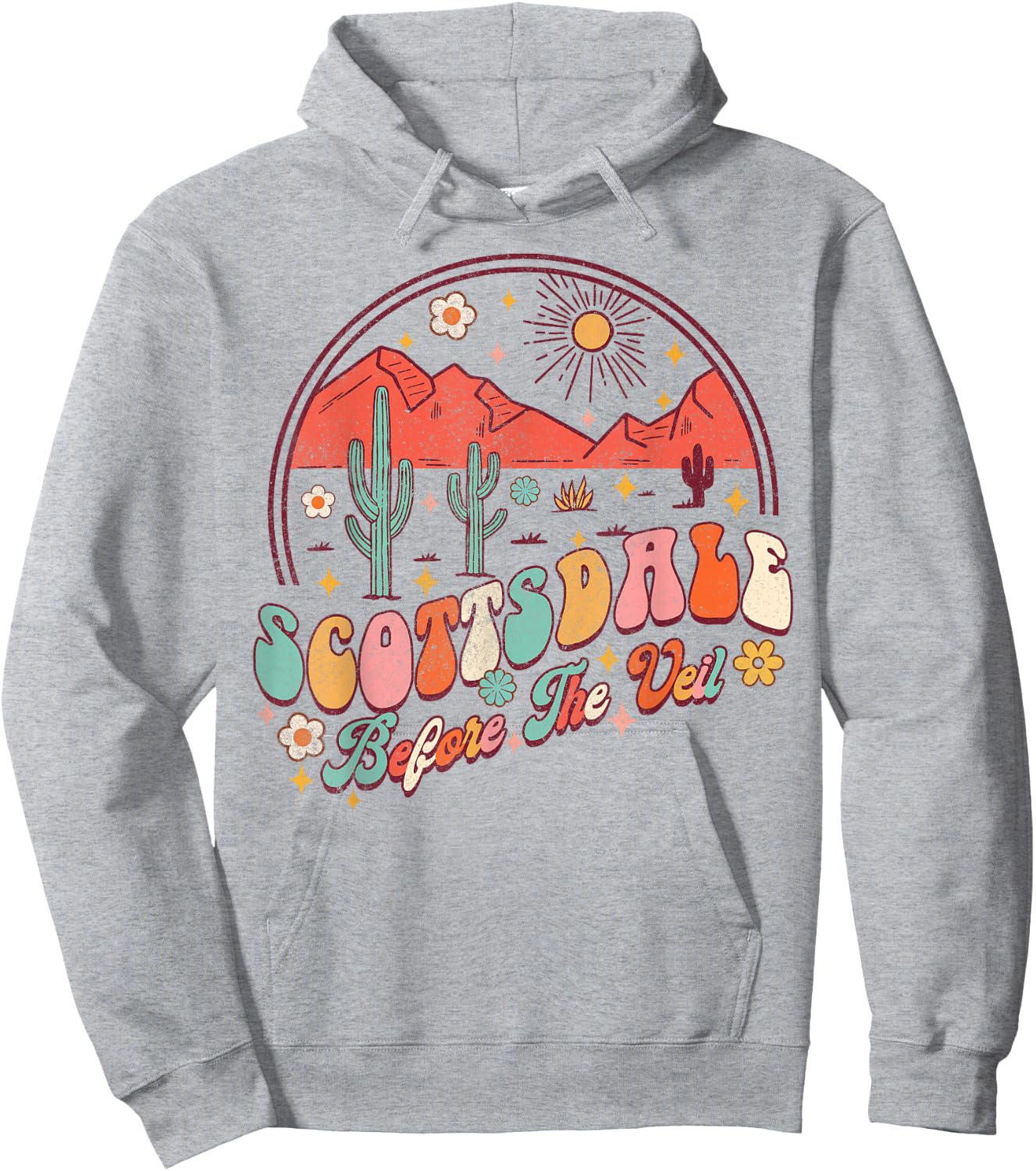 Scottsdale Before The Veil Bride Babe Bachelorette Matching Hoodie - Hoodie | Ash