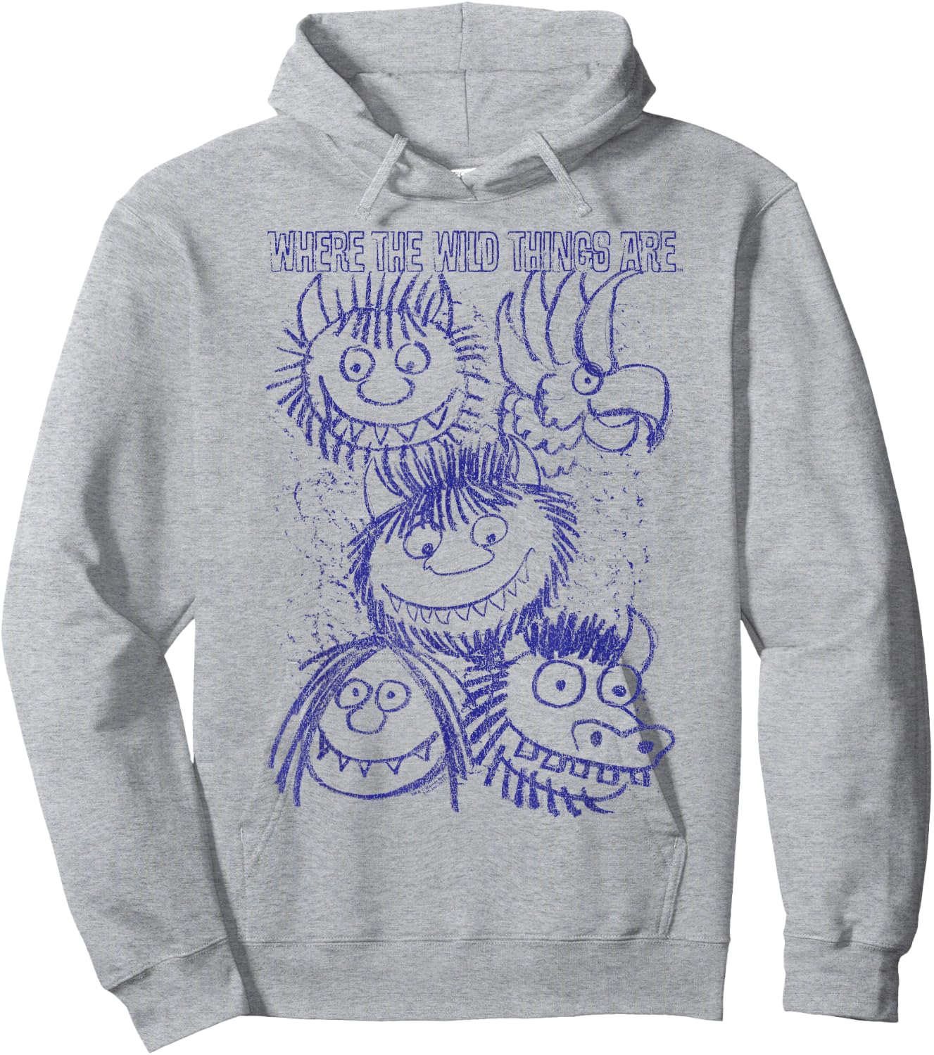 Where the Wild Things Are Wild Sketch Hoodie - Hoodie | Ash