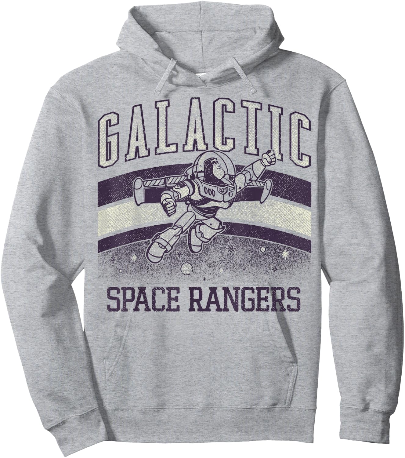 Disney Pixar Toy Story Buzz Lightyear Galactic Space Rangers Hoodie - Hoodie | Ash