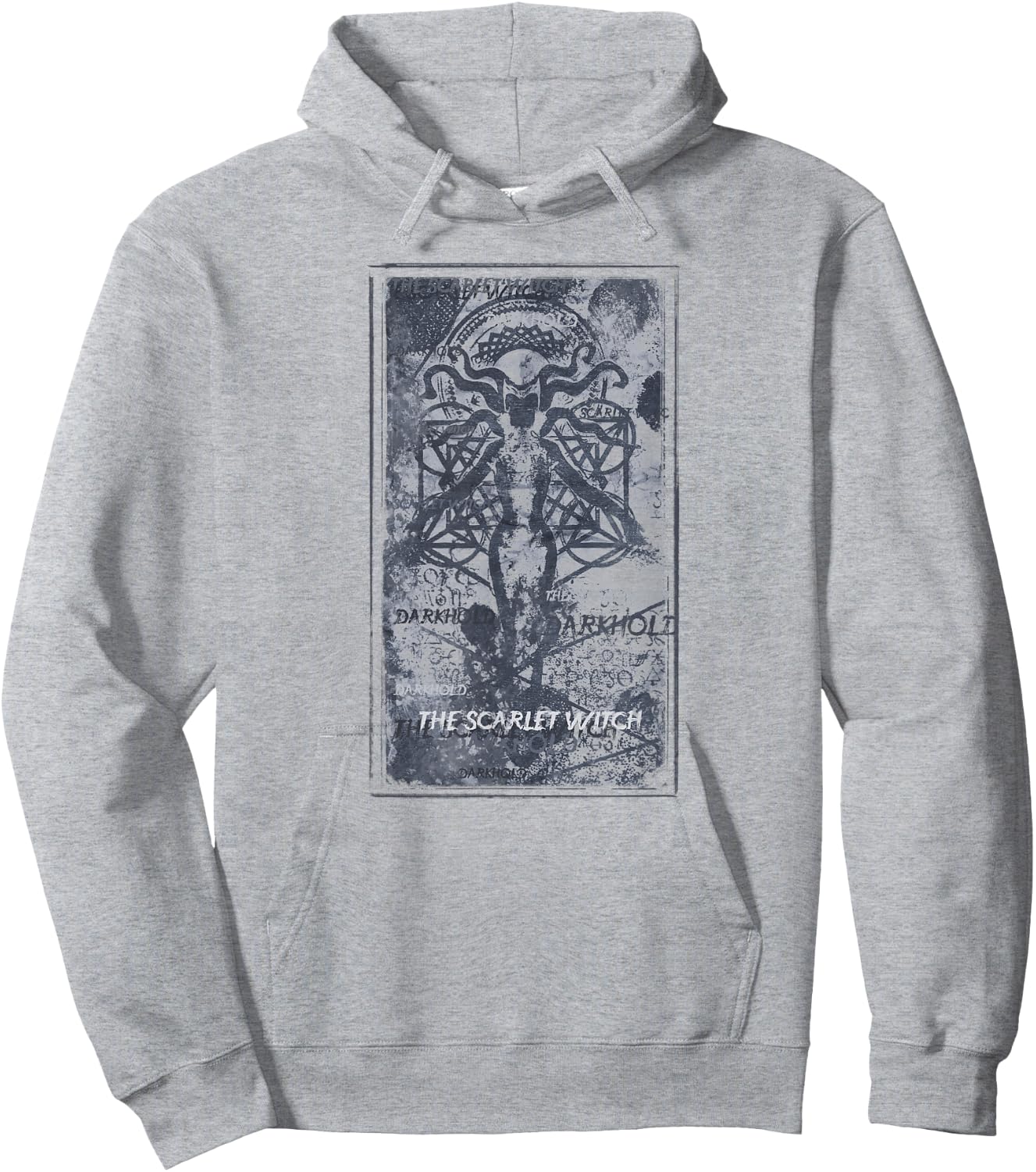 Marvel Doctor Strange the Scarlett Witch Darkhold Hoodie - Hoodie | Ash
