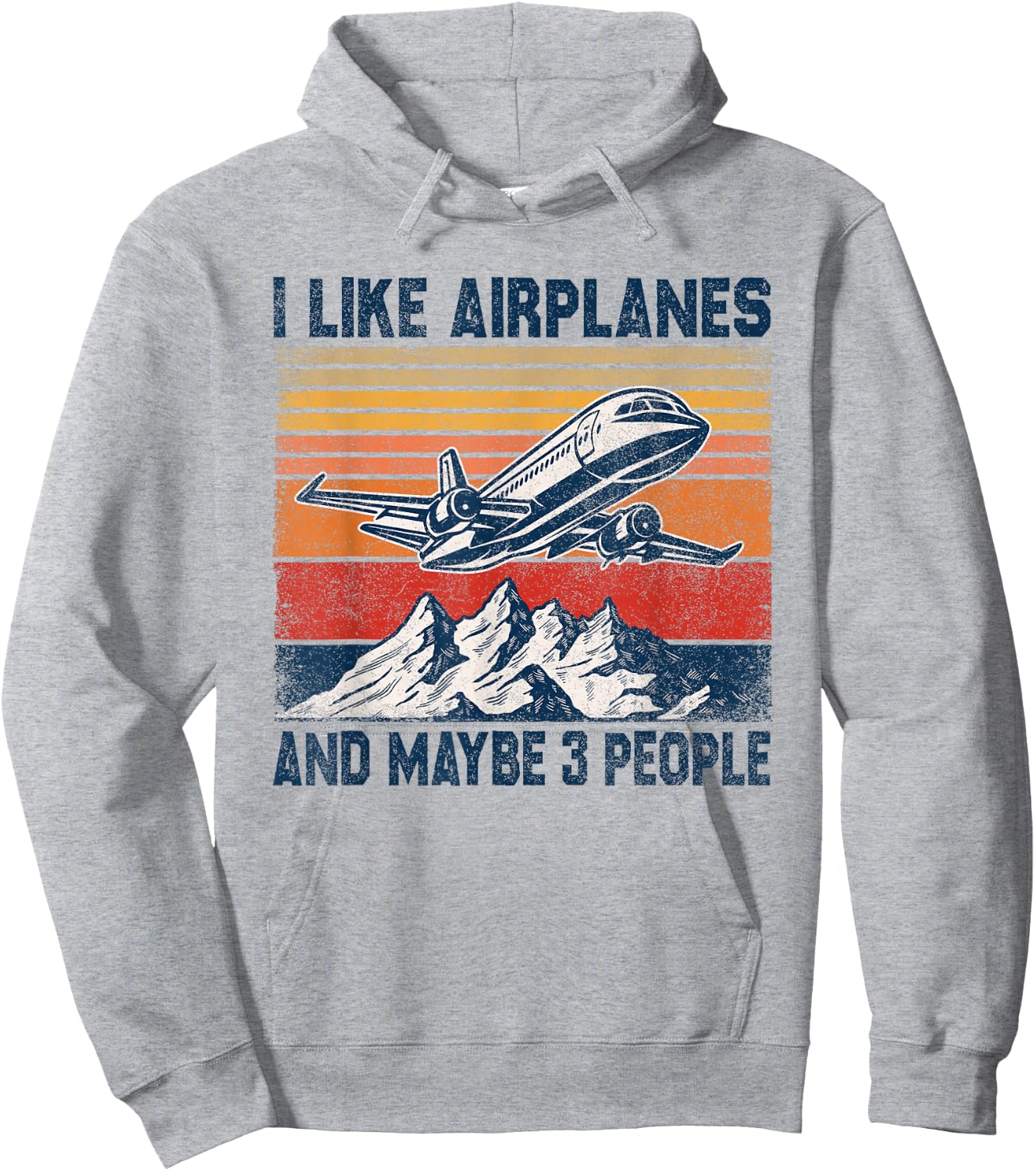 Funny Aviator Pilot Airplane Plane Aviation Gifts Men Women Hoodie - Hoodie | Ash