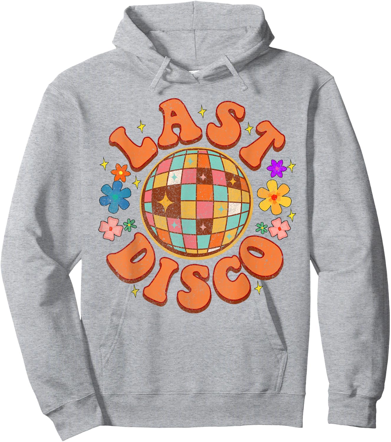 Last Disco Bride To Be Bridal Disco Bachelorette Matching Hoodie - Hoodie | Ash