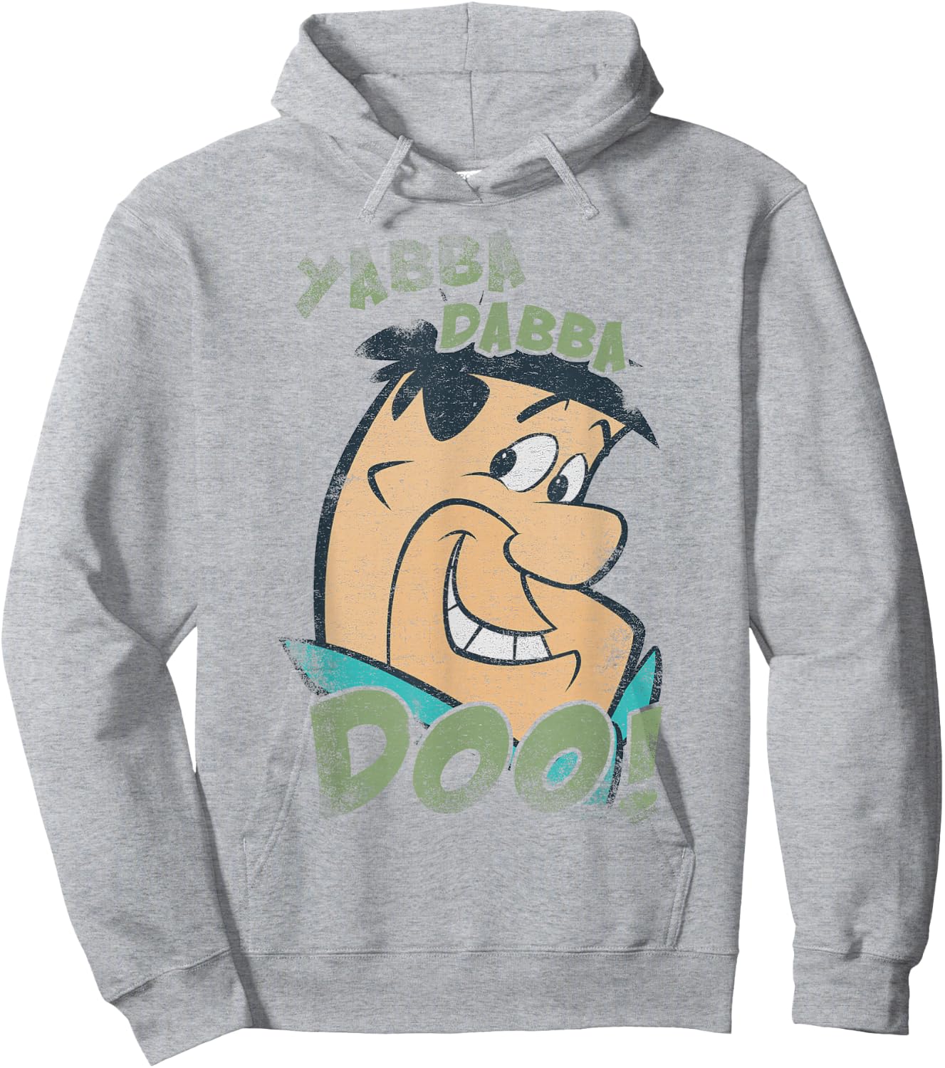 The Flintstones Vintage Yabba Hoodie - Hoodie | Ash
