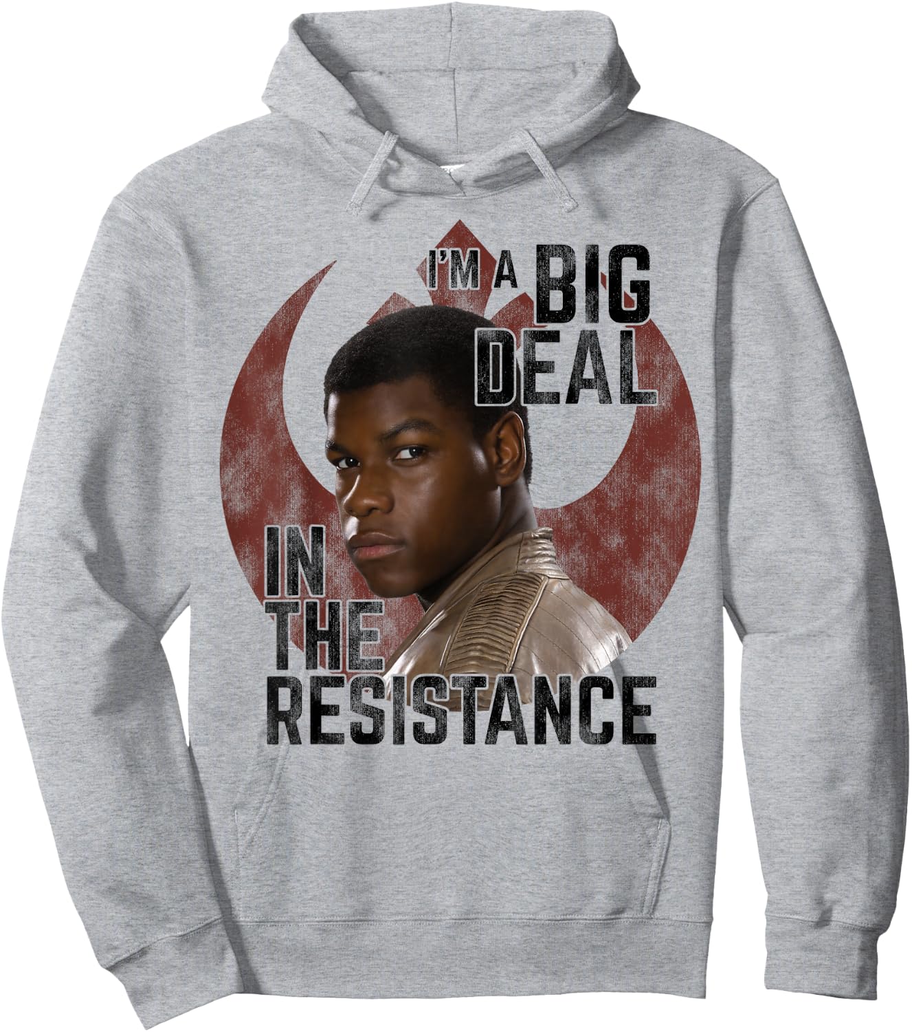 Star Wars Finn I'm A Big Deal In The Resistance Hoodie - Hoodie | Ash