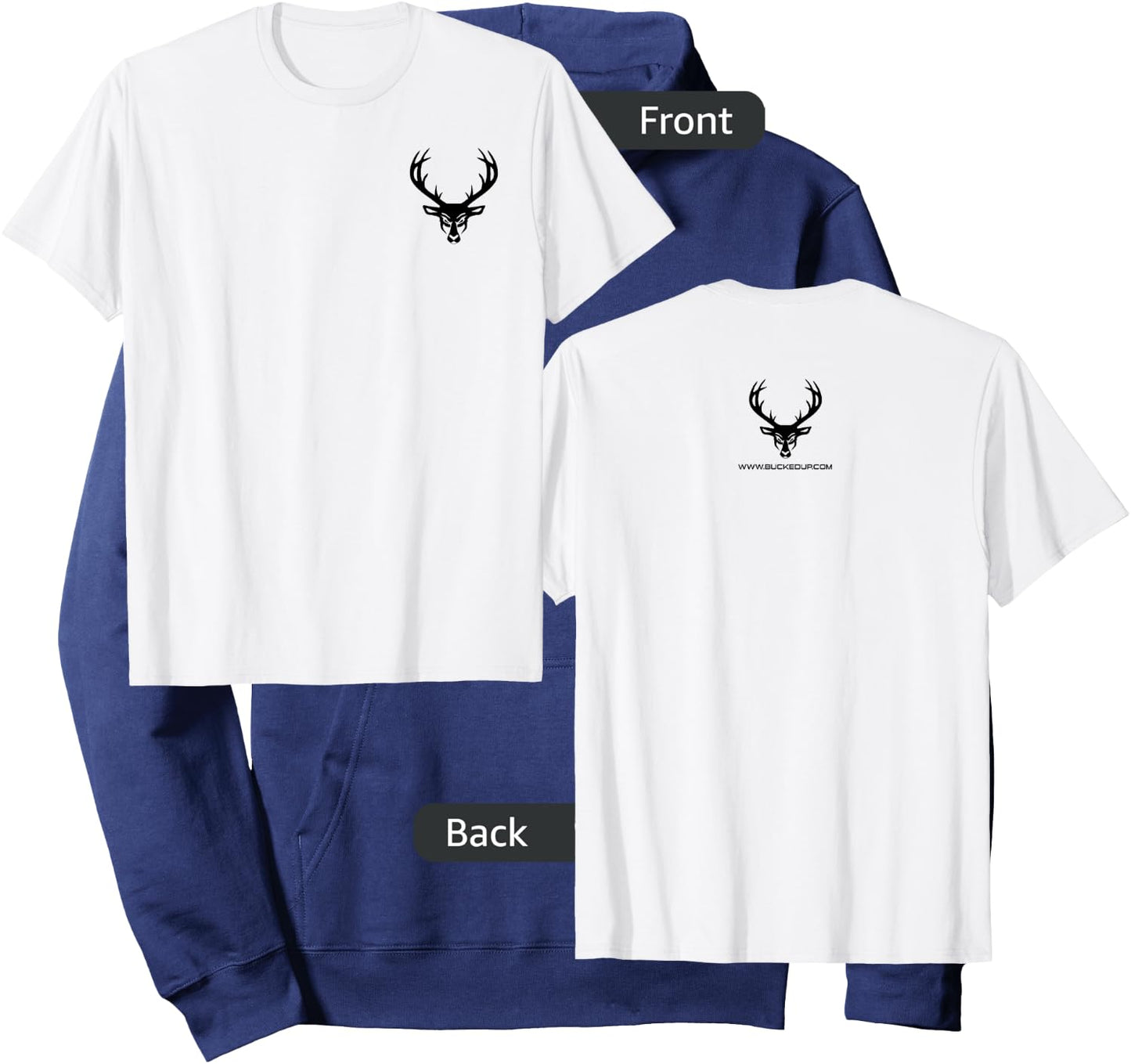 Mini Logo Left Chest Hoodie - Hoodie | Navy