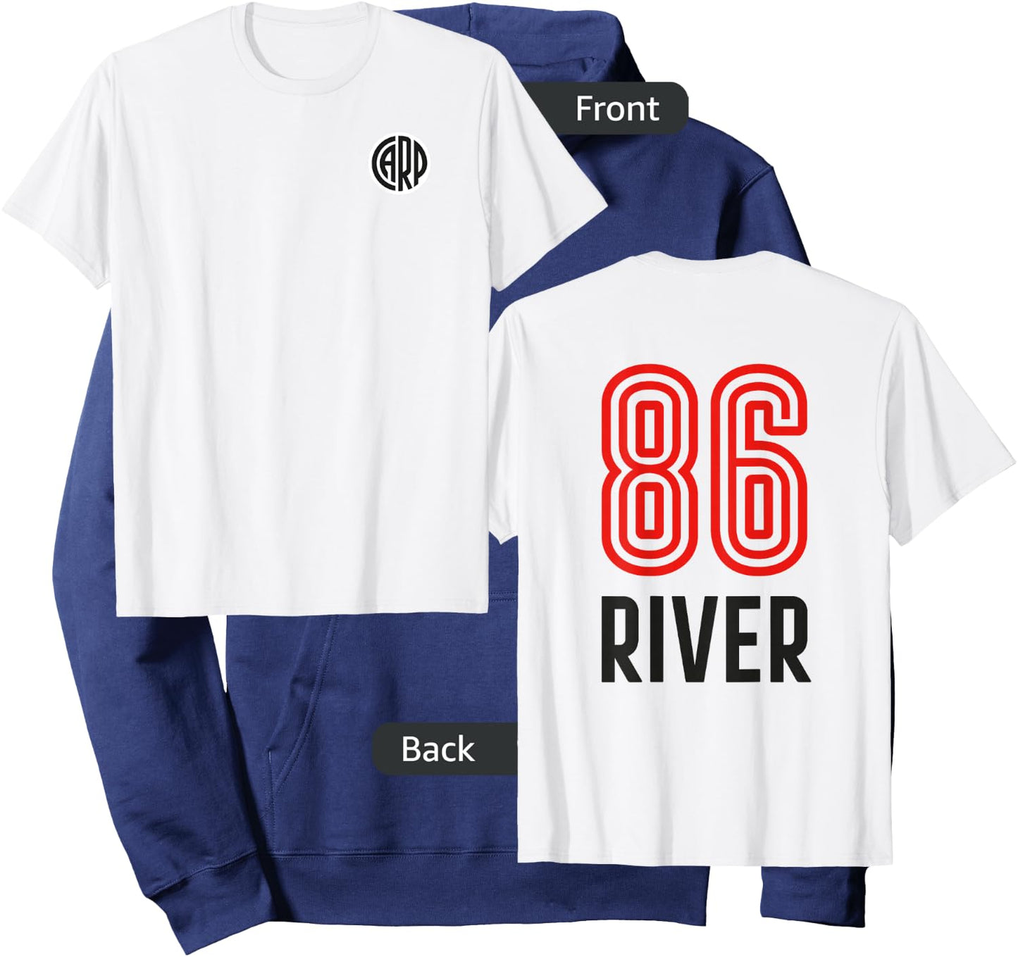 River Plate Argentina - Logo 86 River Hoodie - Hoodie | Navy