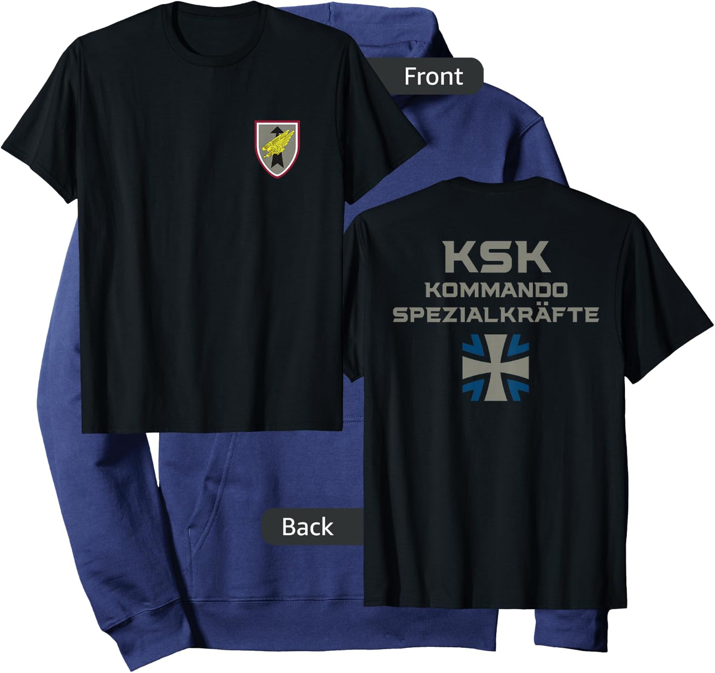 KSK German Special Force Kommando Spezialkräfte Bundeswehr Hoodie - Hoodie | Navy