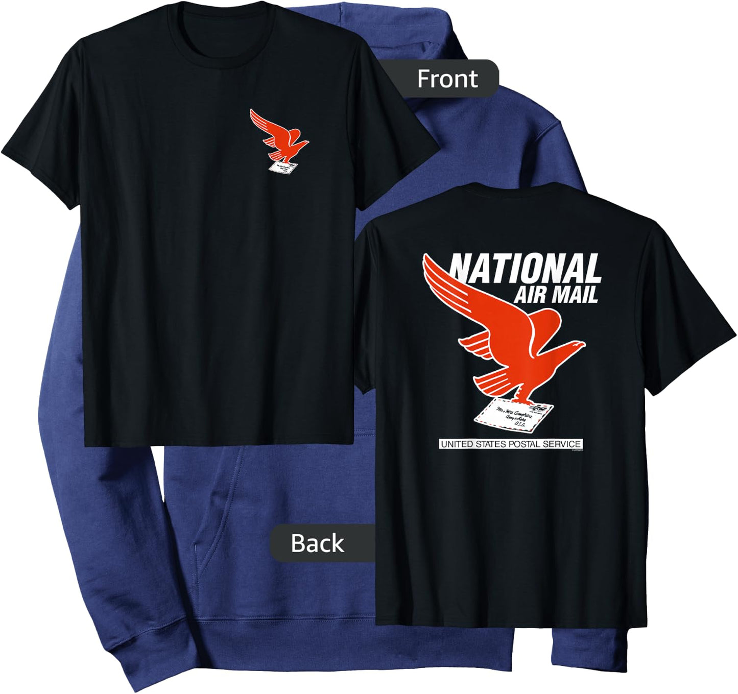 USPS National Air Mail Logo Hoodie - Hoodie | Navy
