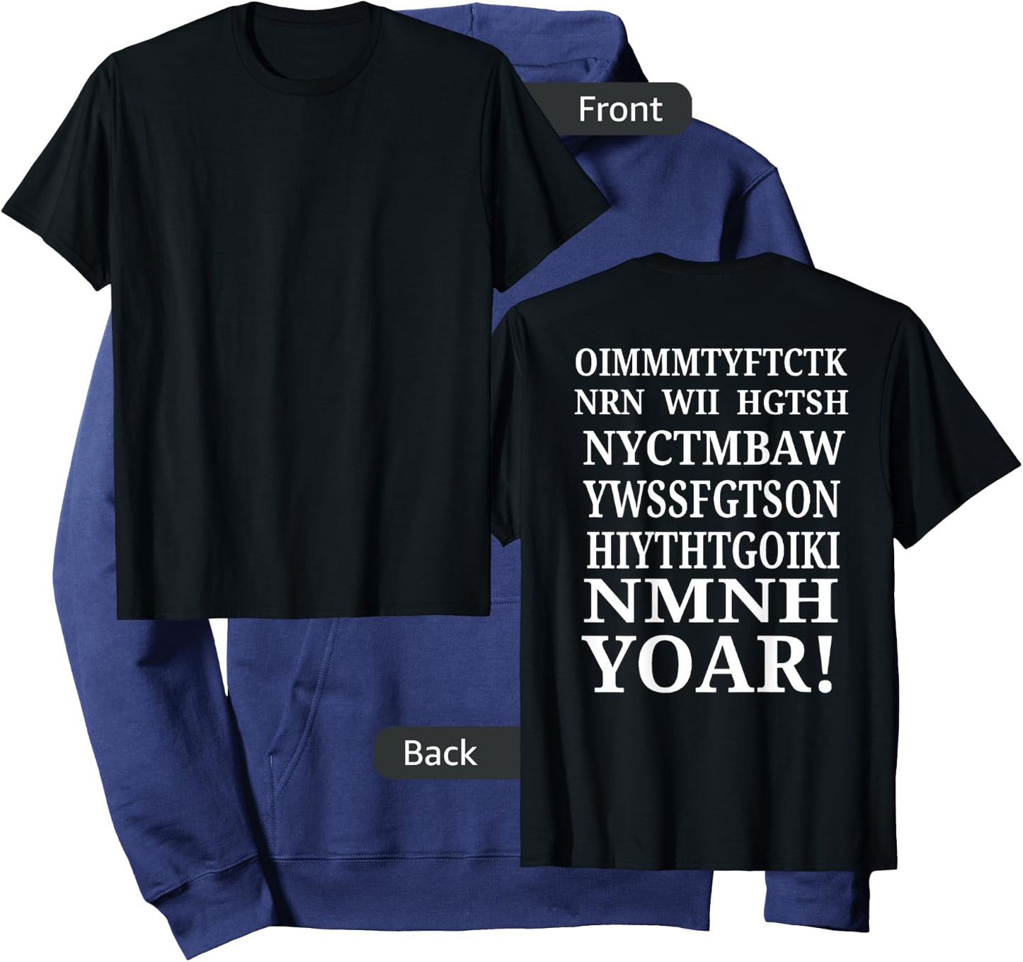 Once I Make My Move You're Free To Check The King (on back) Hoodie - Hoodie | Navy