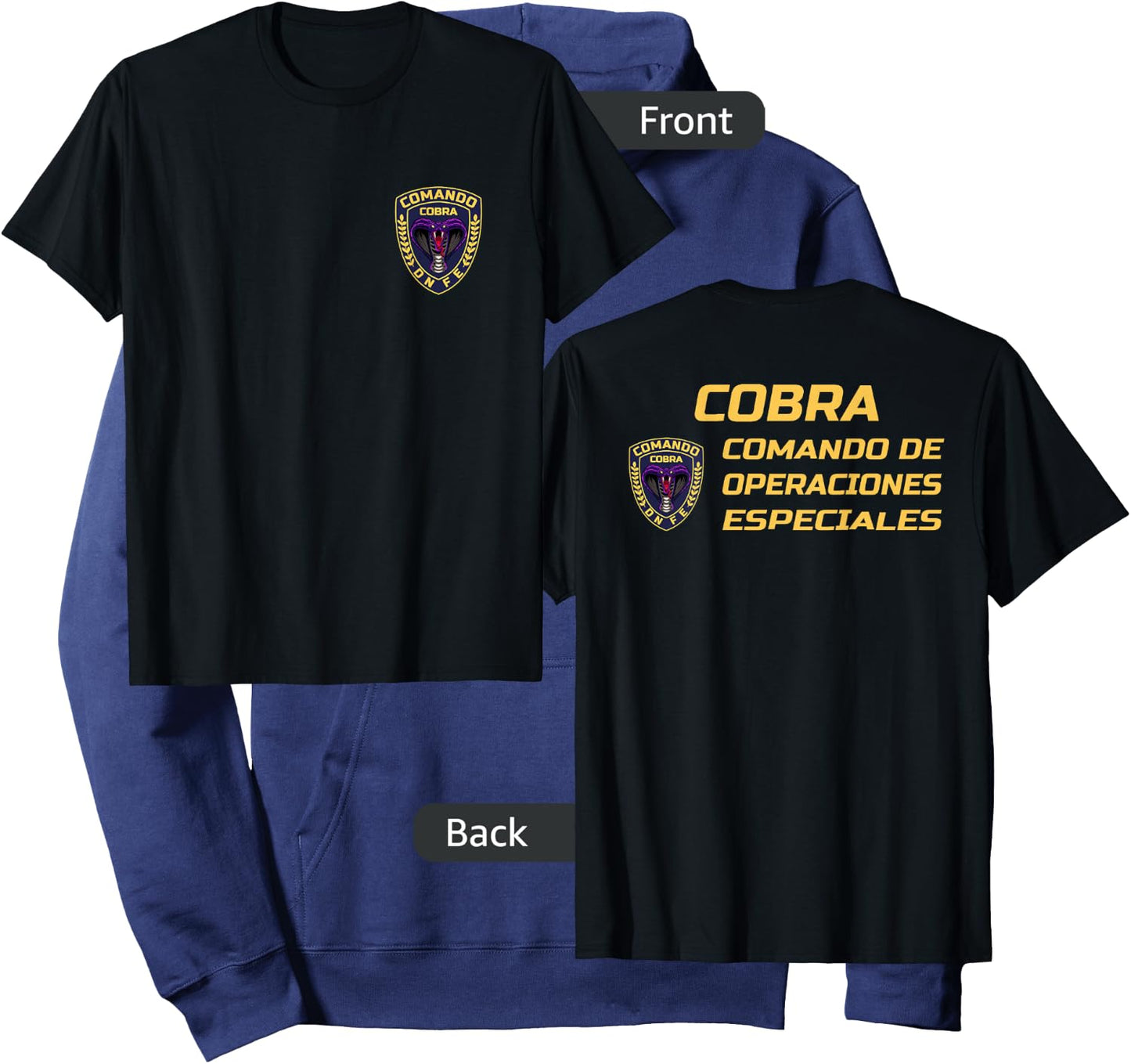 Honduran Police COBRA Special Force SWAT Honduras Army Hoodie - Hoodie | Navy