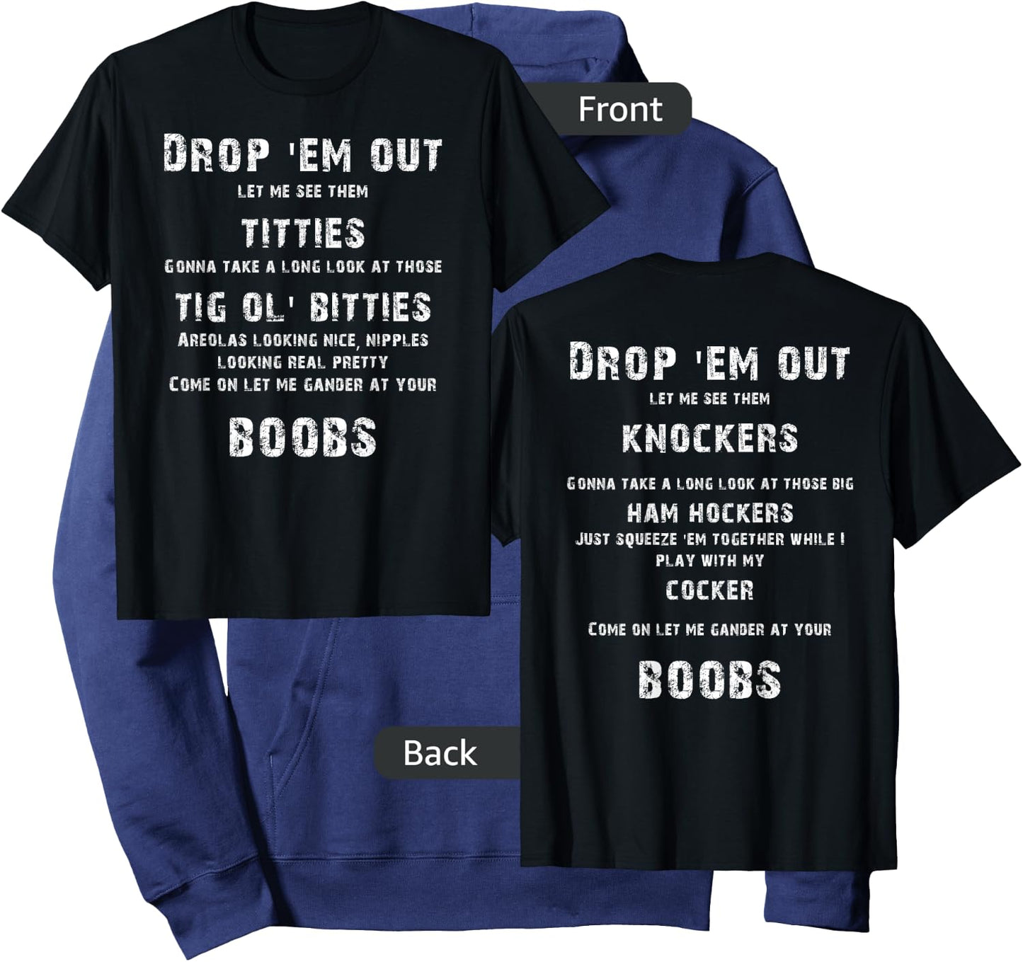 Drop Em Out Hoodie - Hoodie | Navy