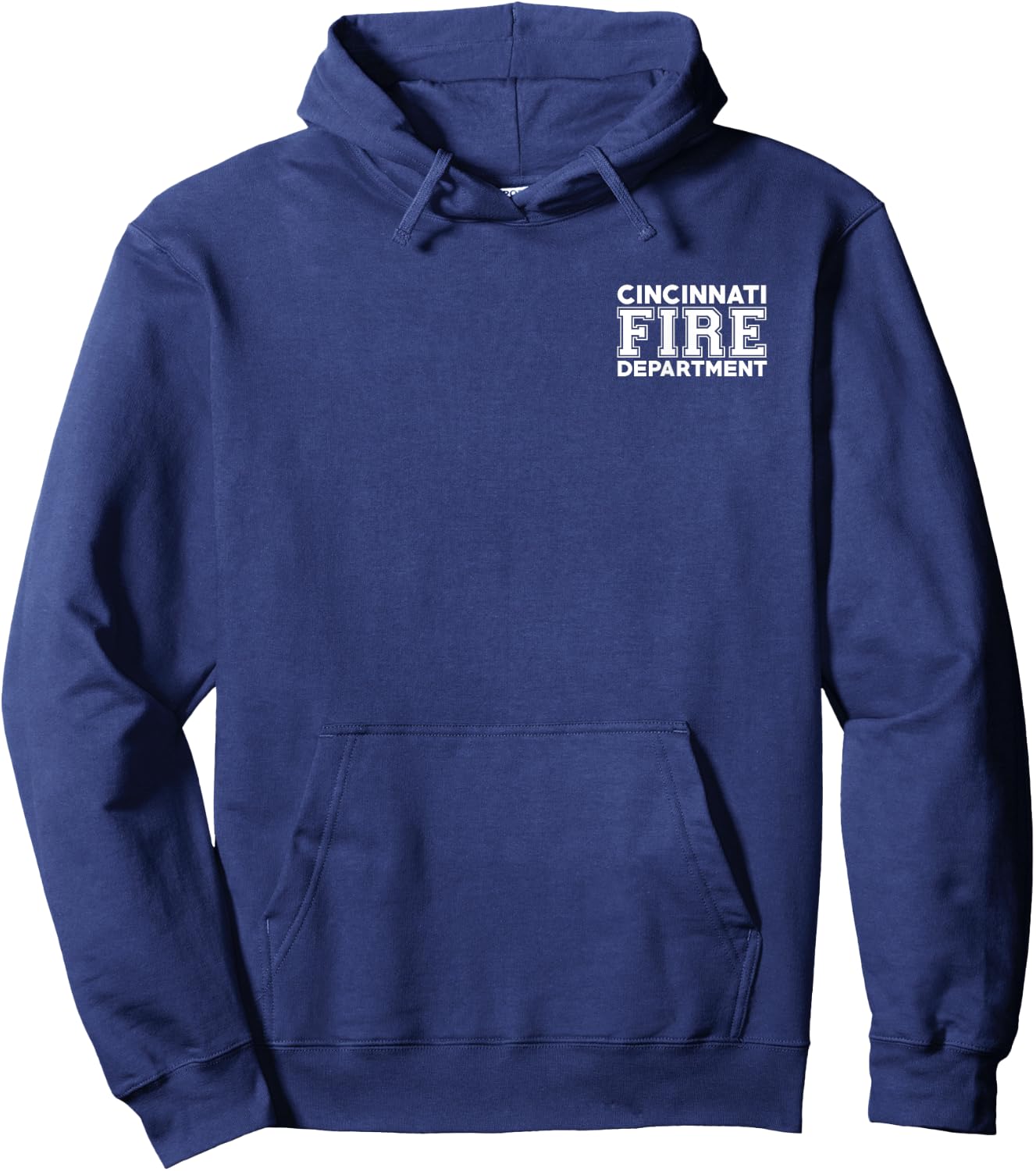 City of Cincinnati Fire Rescue Ohio Firefighter Duty Hoodie - Hoodie | Navy