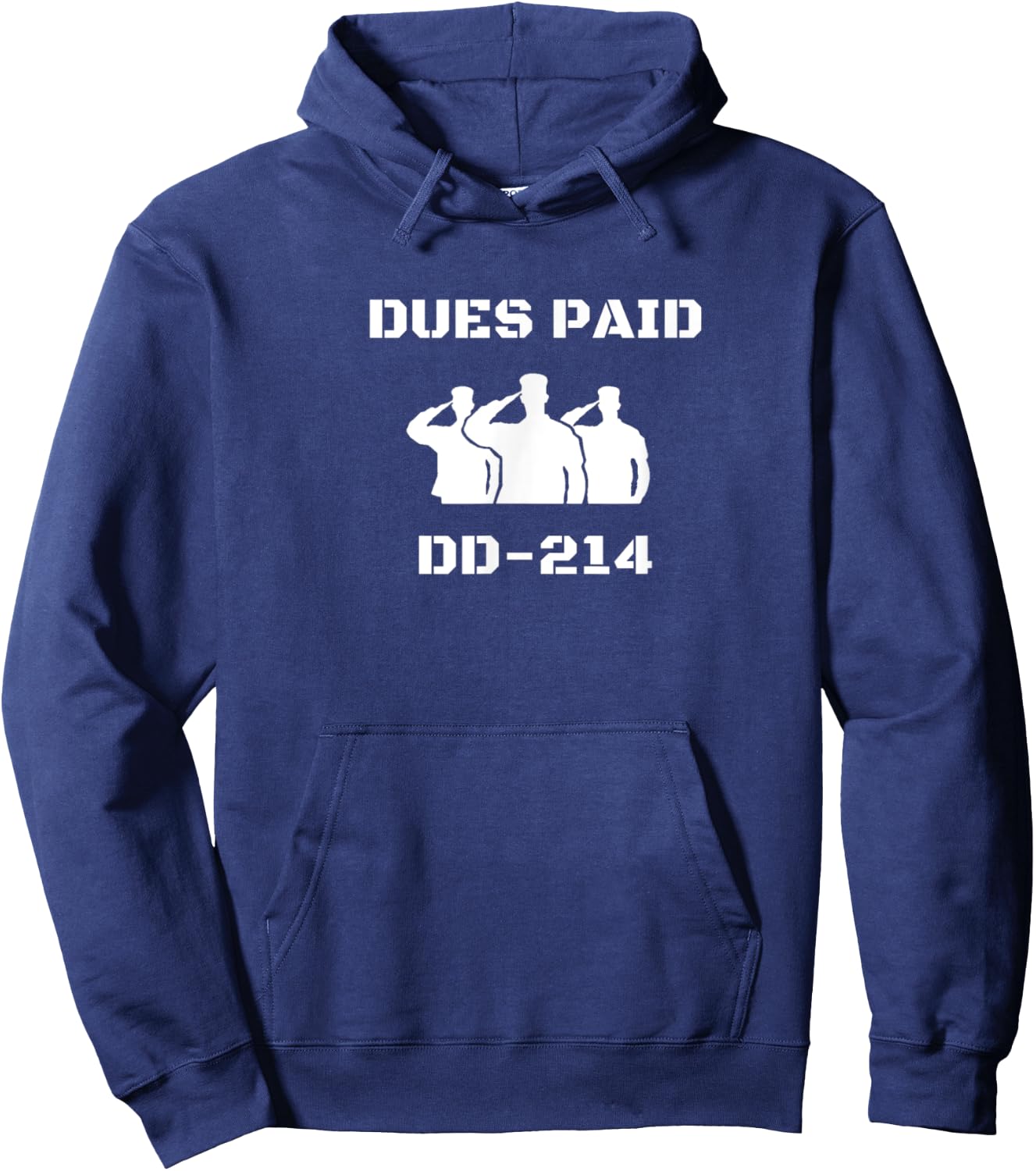 Veteran Dues paid DD214 - veterans day army military soldier Hoodie - Hoodie | Navy
