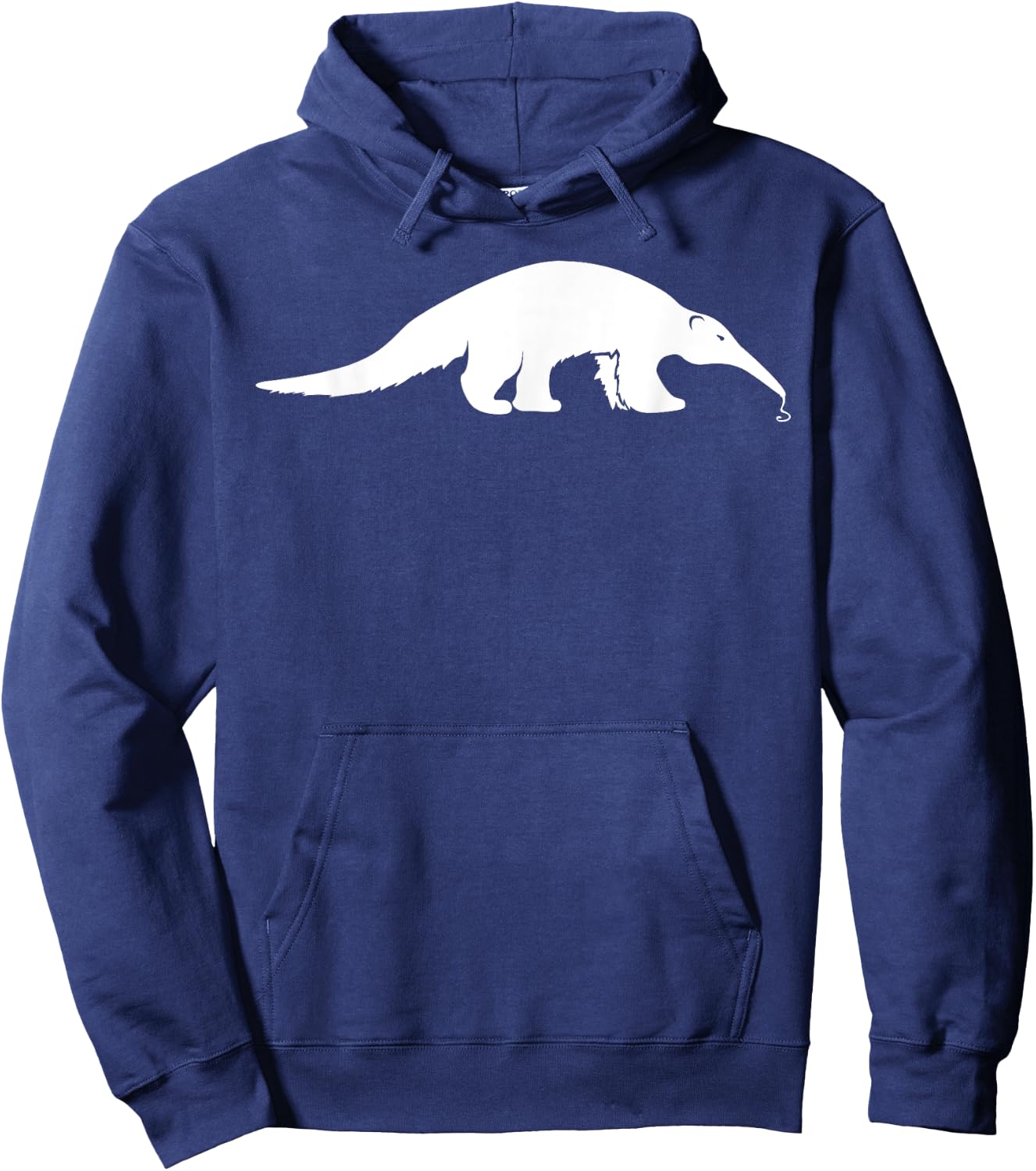 Giant Anteater Eating Ants Tongue Zoo Animal Exotic Tamandua Hoodie - Hoodie | Navy