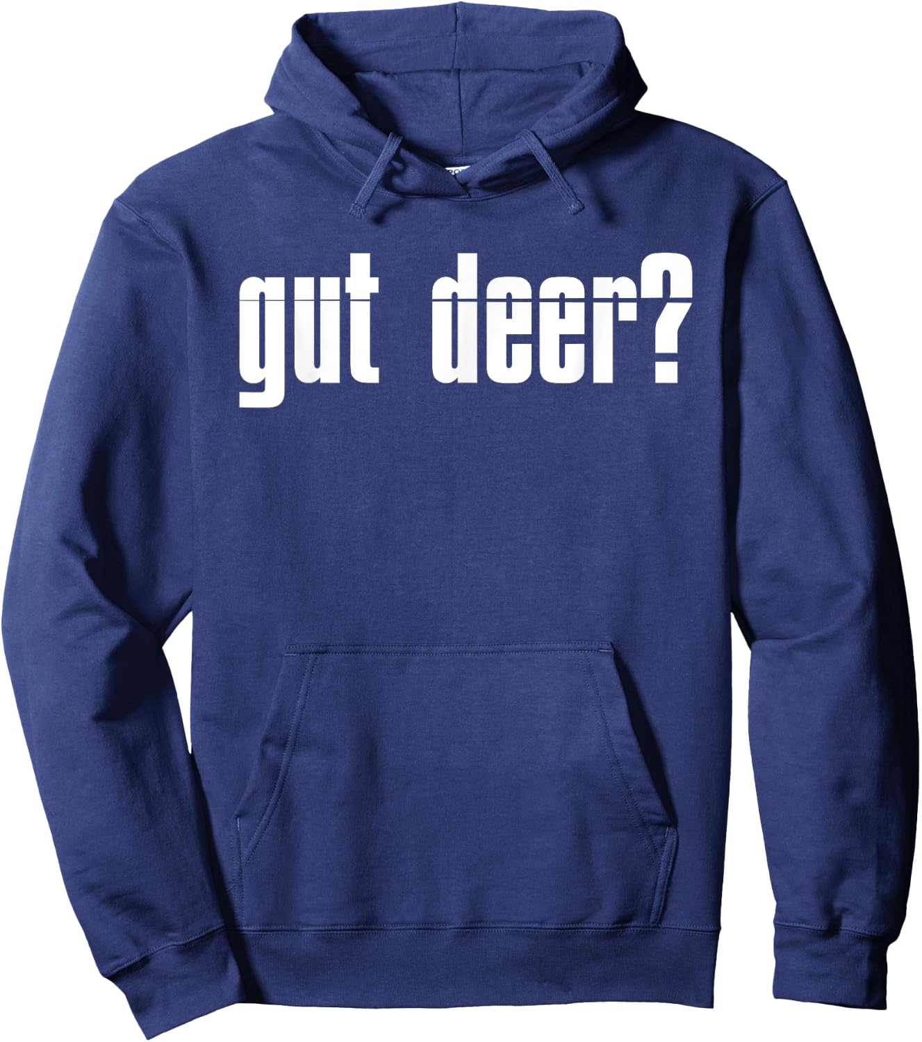Funny Gut Deer? Hunting Graphic Women and Men Deer Hunters Hoodie - Hoodie | Navy
