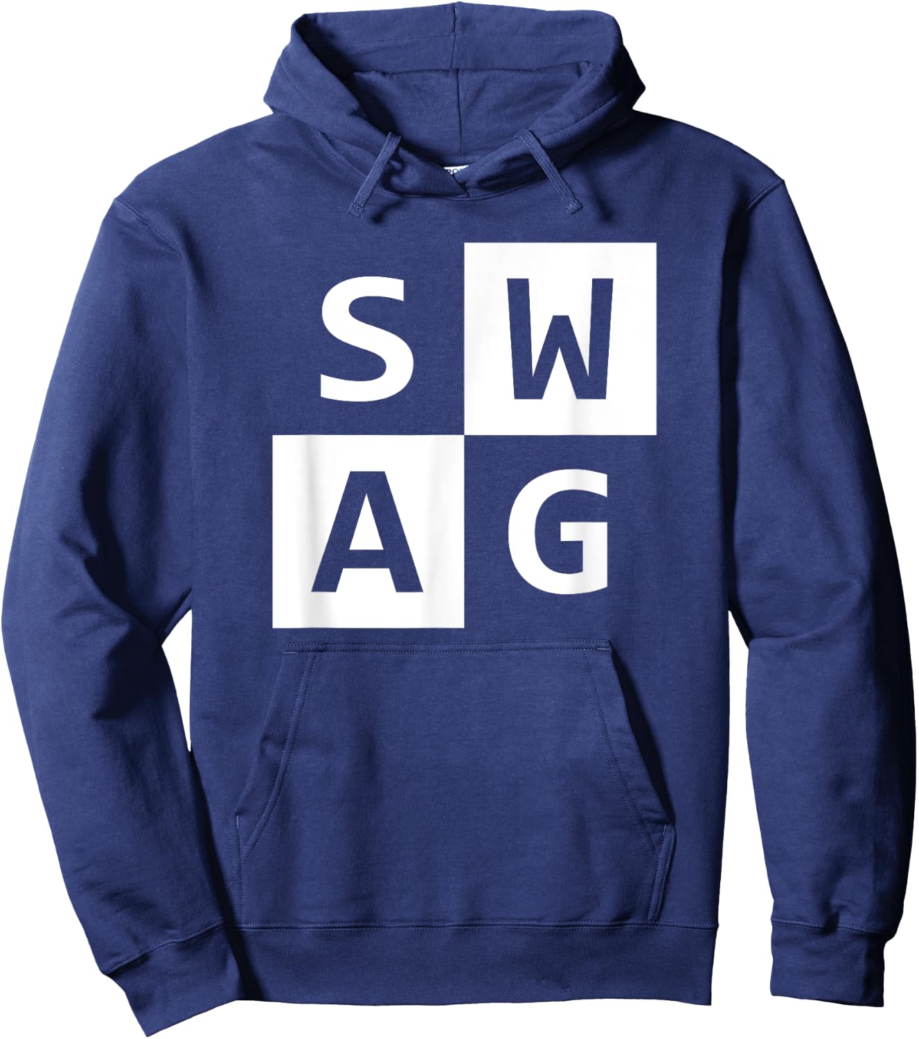 Swag | Simple Deisgn Hoodie - Hoodie | Navy