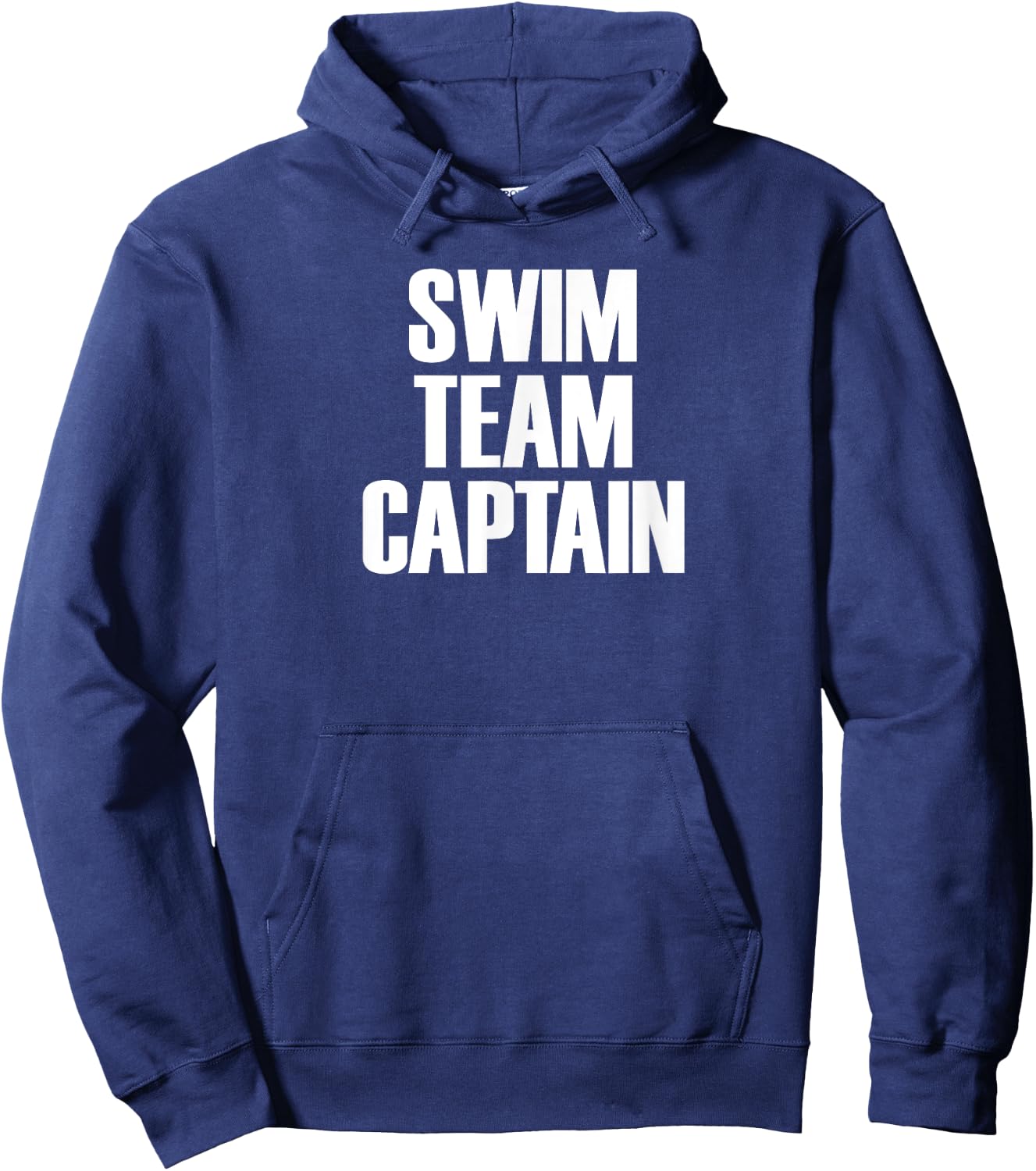 Swim Team Captain - Competitive Swimming Hoodie - Hoodie | Navy