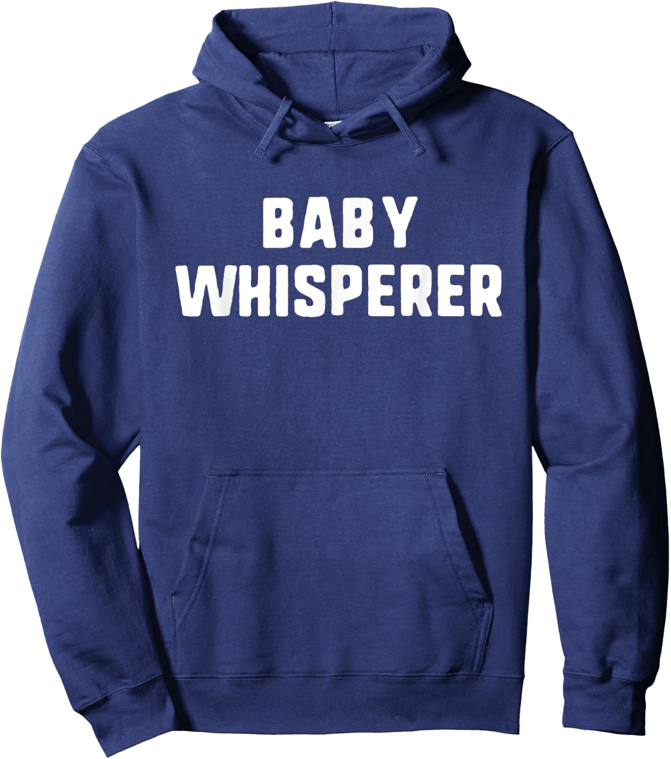 Baby Whisperer Lover Babysitter Sitting Nanny Mom Funny Hoodie - Hoodie | Navy