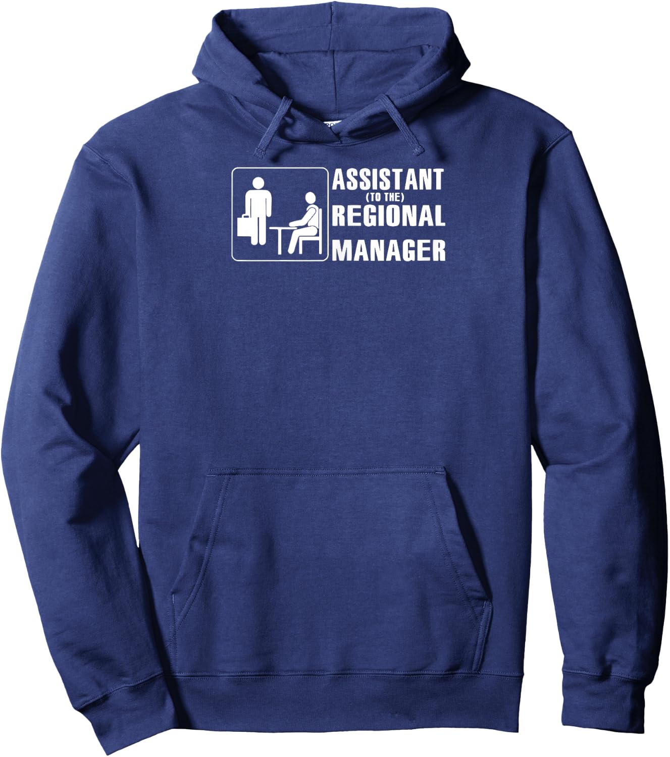 Assistant To The Regional Manager Hoodie - Hoodie | Navy