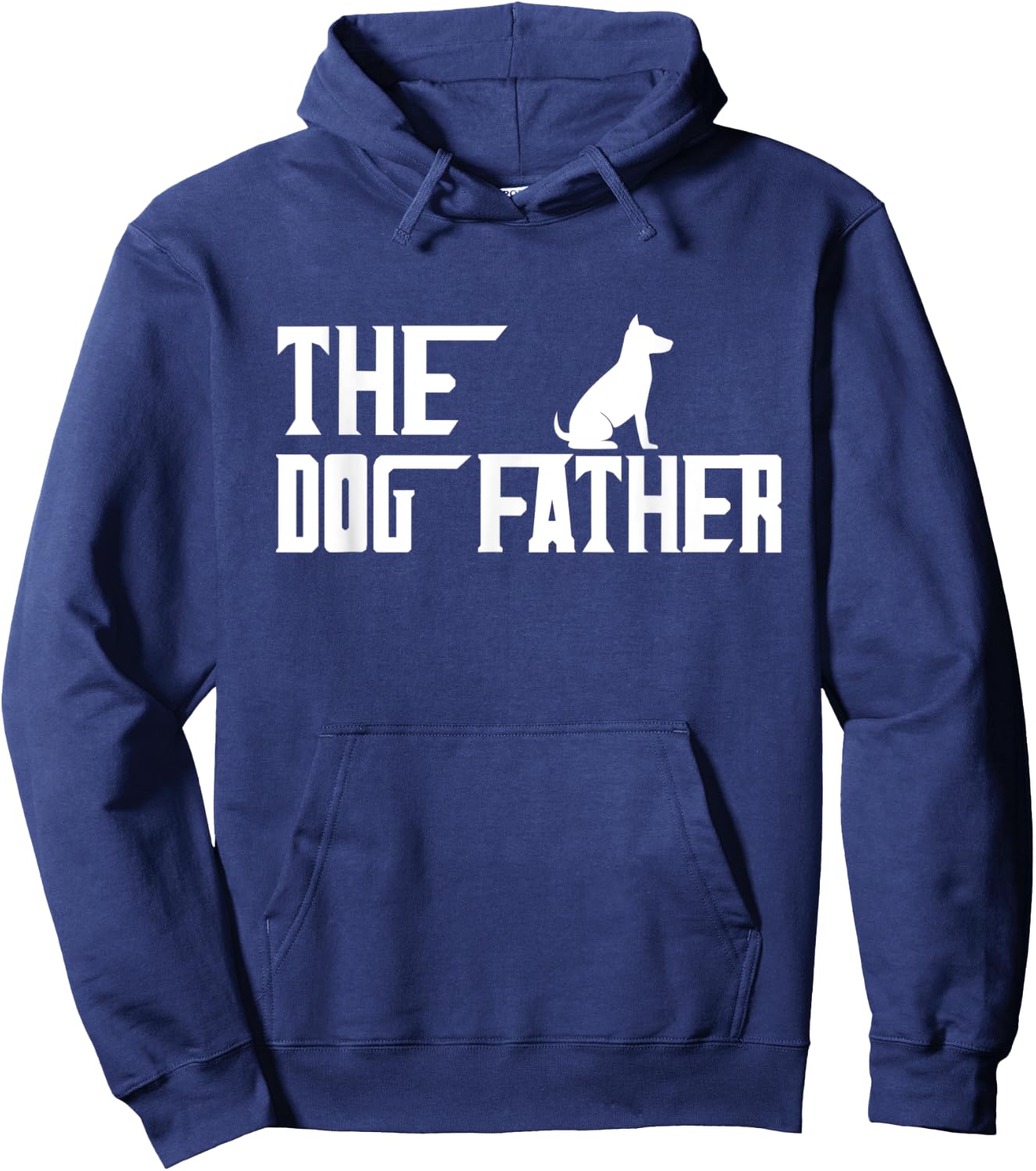 The Dogfather | Funny Shirt for Dog Dads Hoodie - Hoodie | Navy