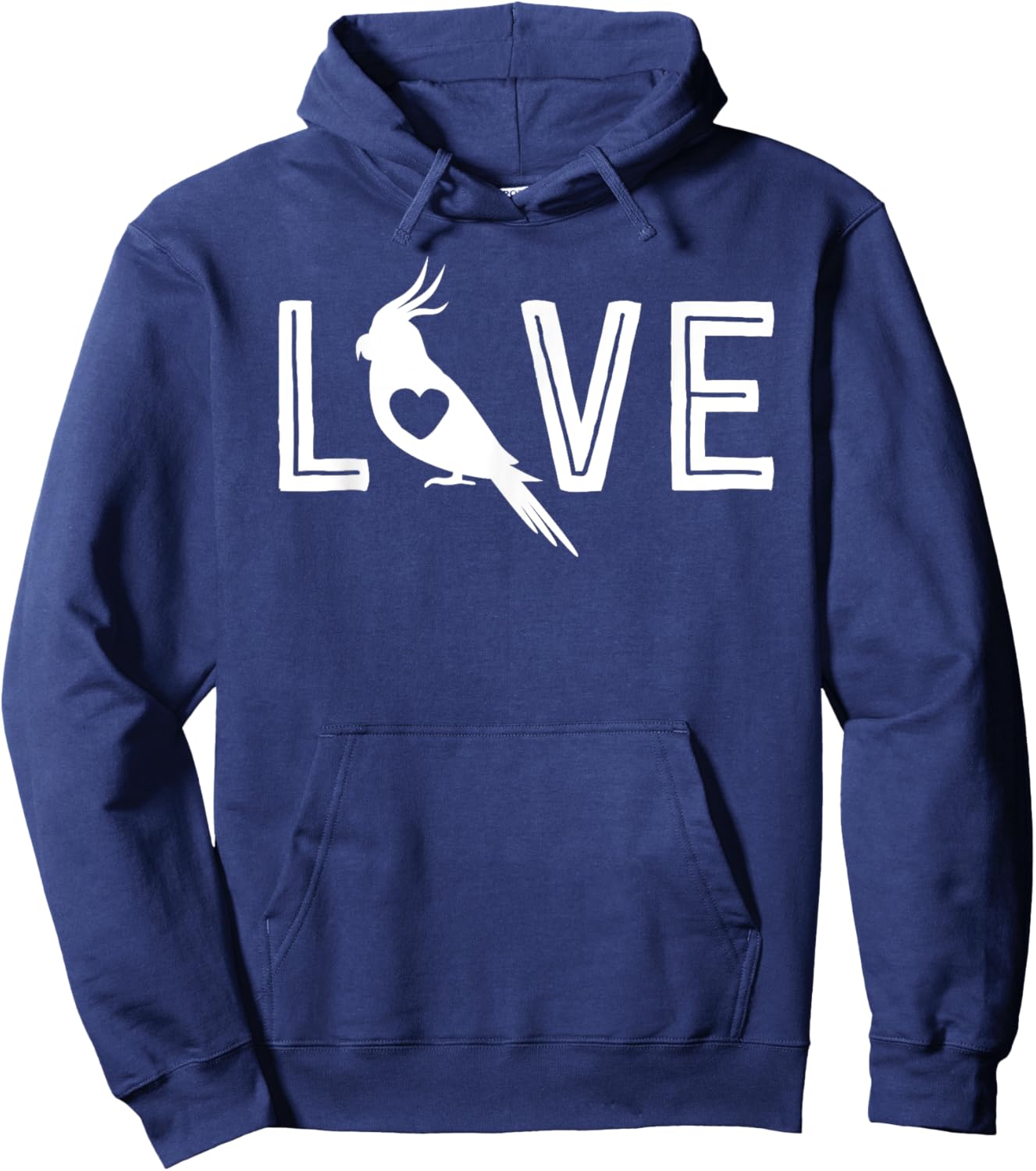 Love Cockatiel Gifts Parrot Gift Bird Lovers Hoodie - Hoodie | Navy