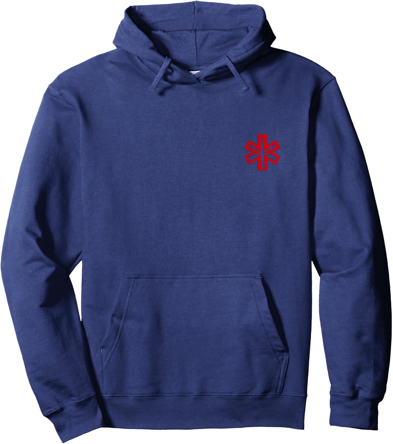 Trauma Naked's Special Forces Star of Life Hoodie - Hoodie | Navy