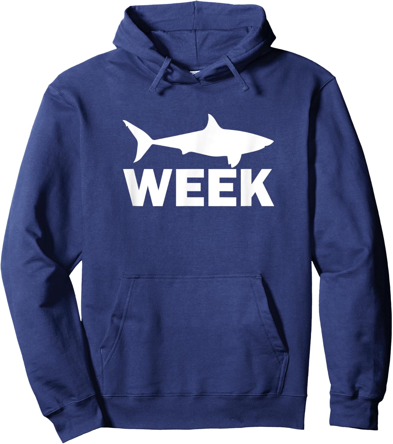 Week of Shark Funny Sharks Great Discovery Time Hoodie - Hoodie | Navy