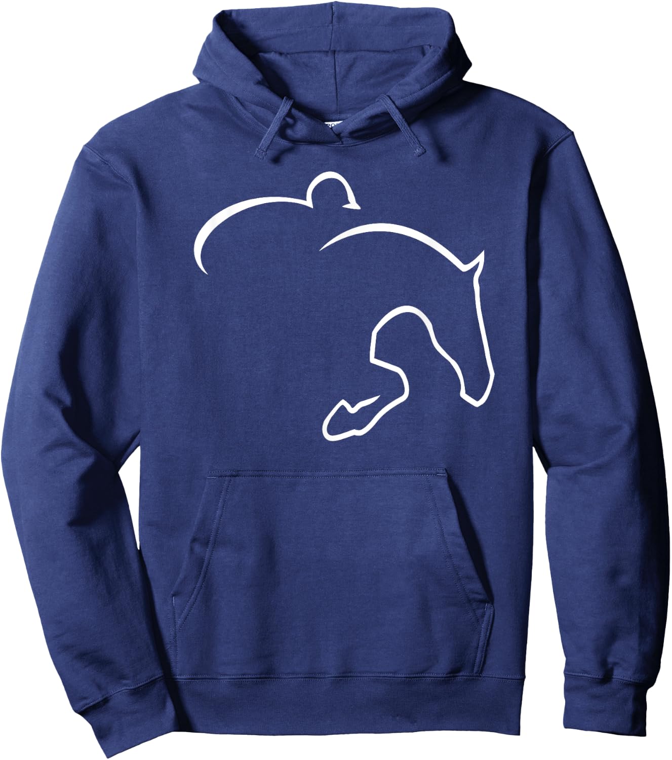 Hunter Jumper Shirt Hoodie - Hoodie | Navy