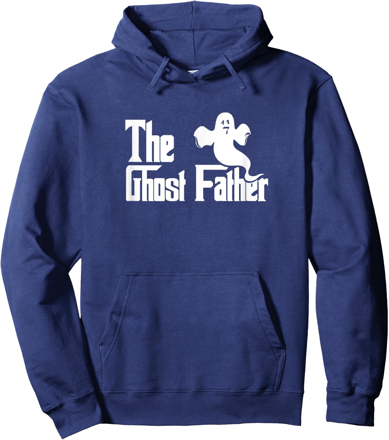 The Ghost Father - Funny Halloween Ghost Dad Hoodie - Hoodie | Navy