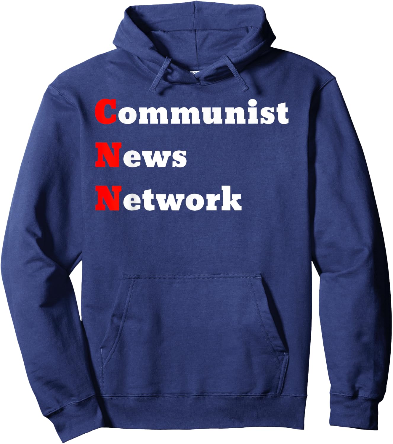 Communist News Network Hoodie - Hoodie | Navy