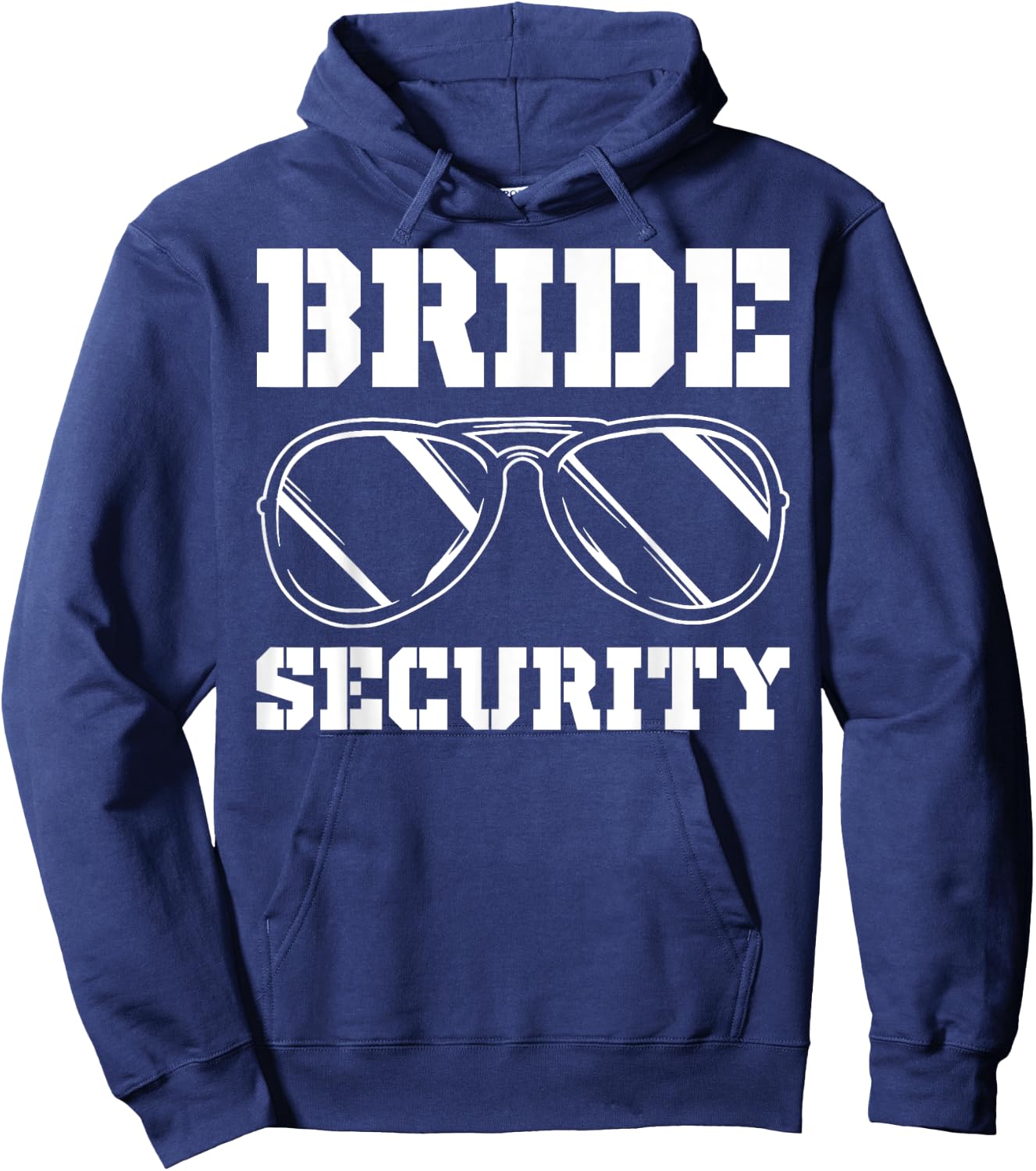 Bride Security Wedding Security Brides Security Hoodie - Hoodie | Navy