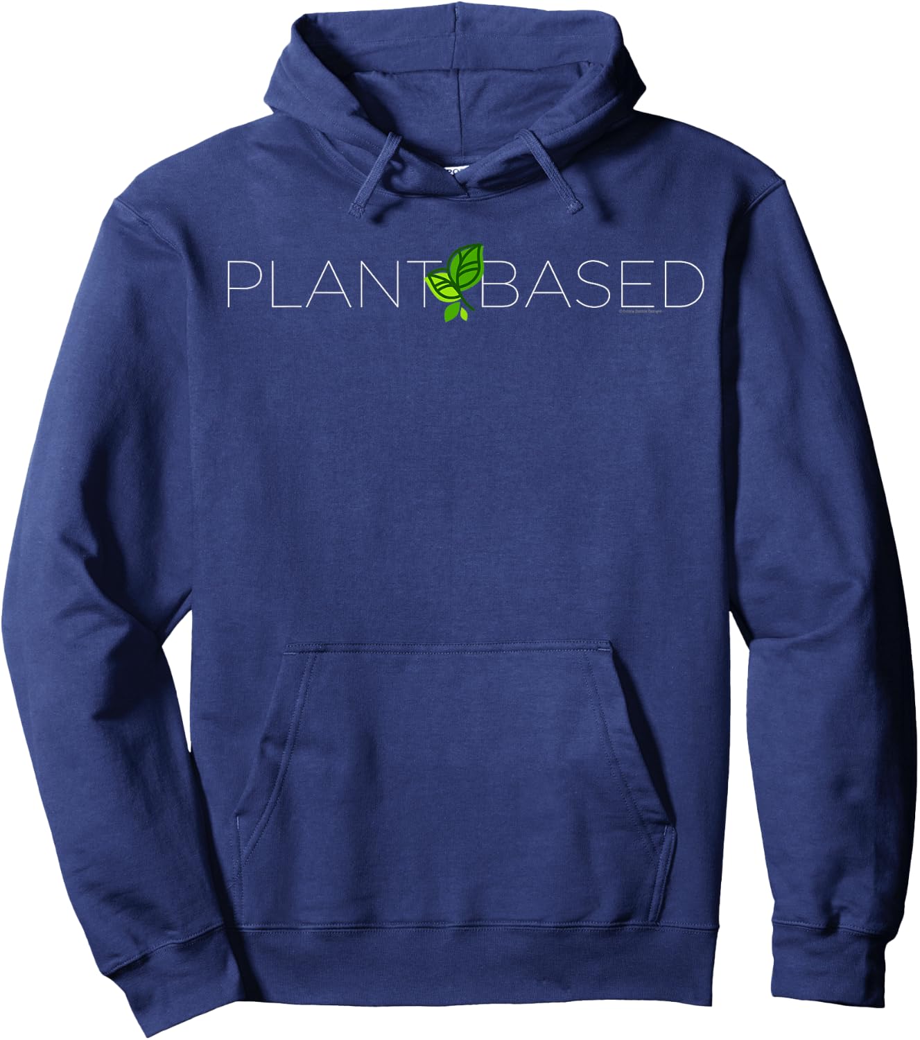 Stylish PLANT BASED Design for Vegan and Plant Based Hoodie - Hoodie | Navy