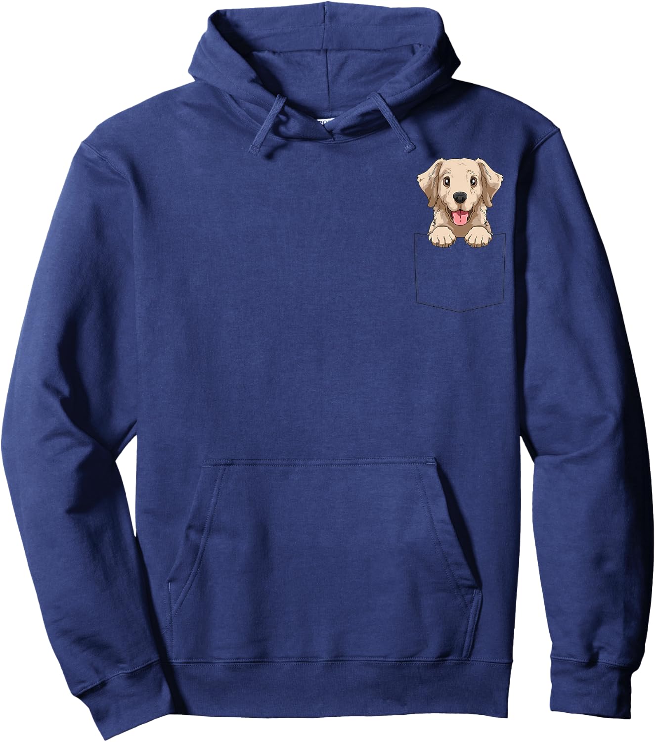 Labrador Pocket Labrador In Pocket Labrador Dog Peeking Men Women Kids Hoodie - Hoodie | Navy