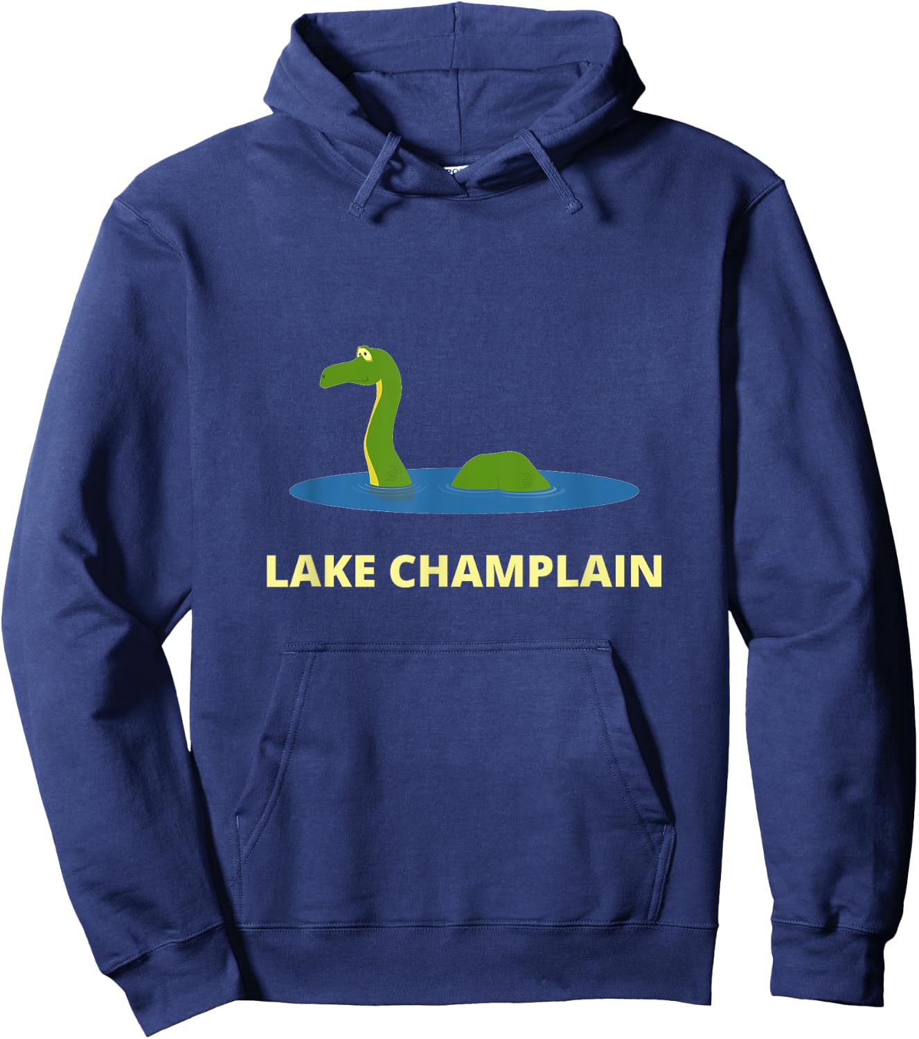 Lake Champlain Champ Lake Monster NY VT for Kids Boys Girls Hoodie - Hoodie | Navy