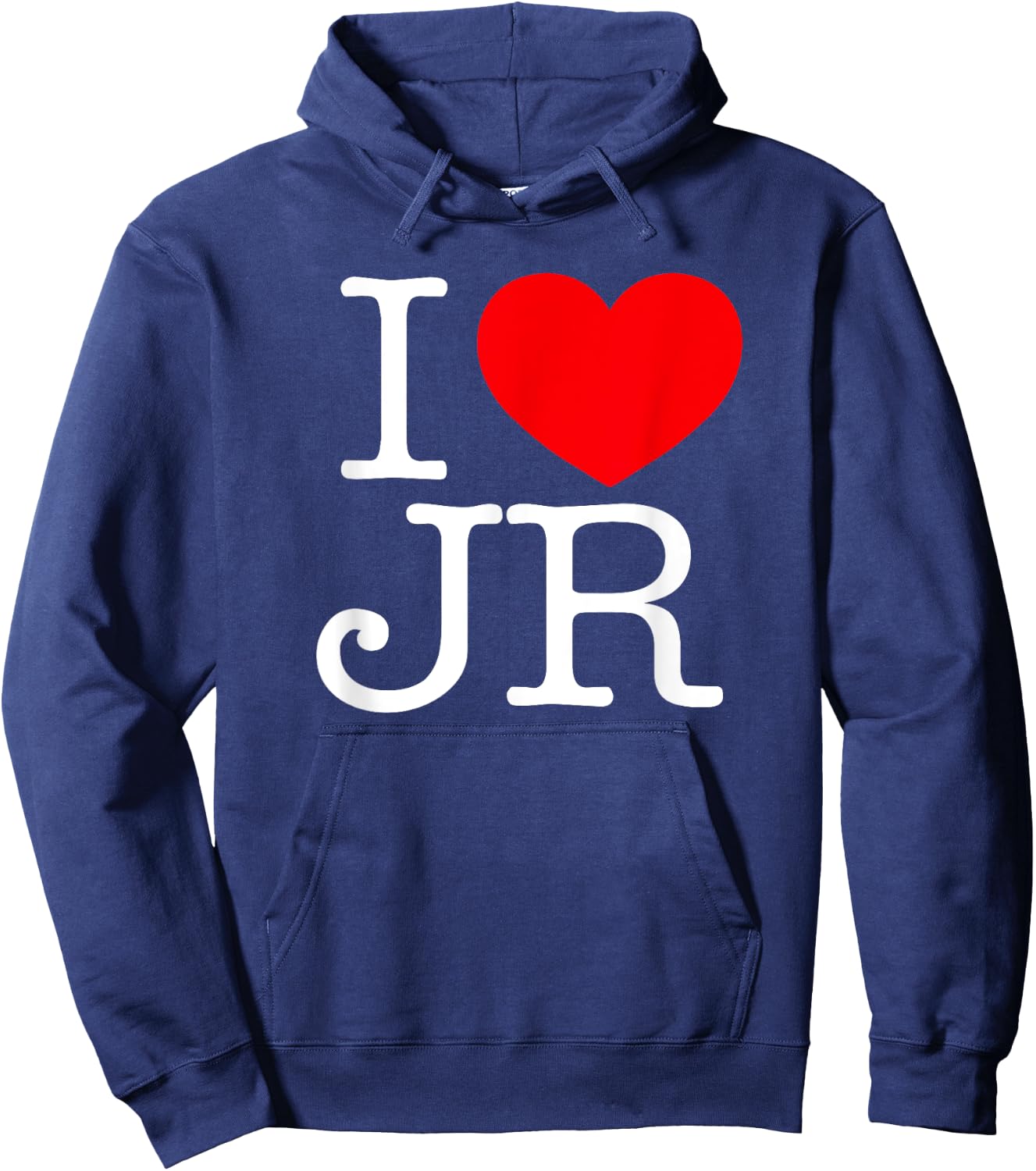I Love (Heart) JR Hoodie - Hoodie | Navy