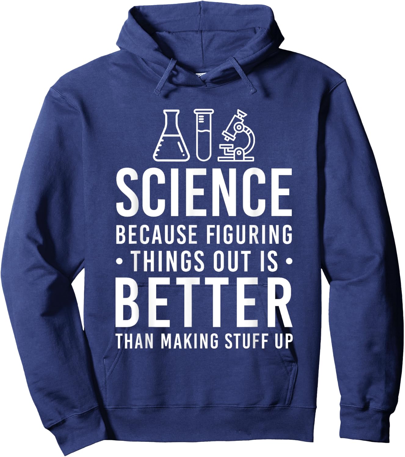 Cool Science Art Men Women Biology Chemistry Science Teacher Hoodie - Hoodie | Navy