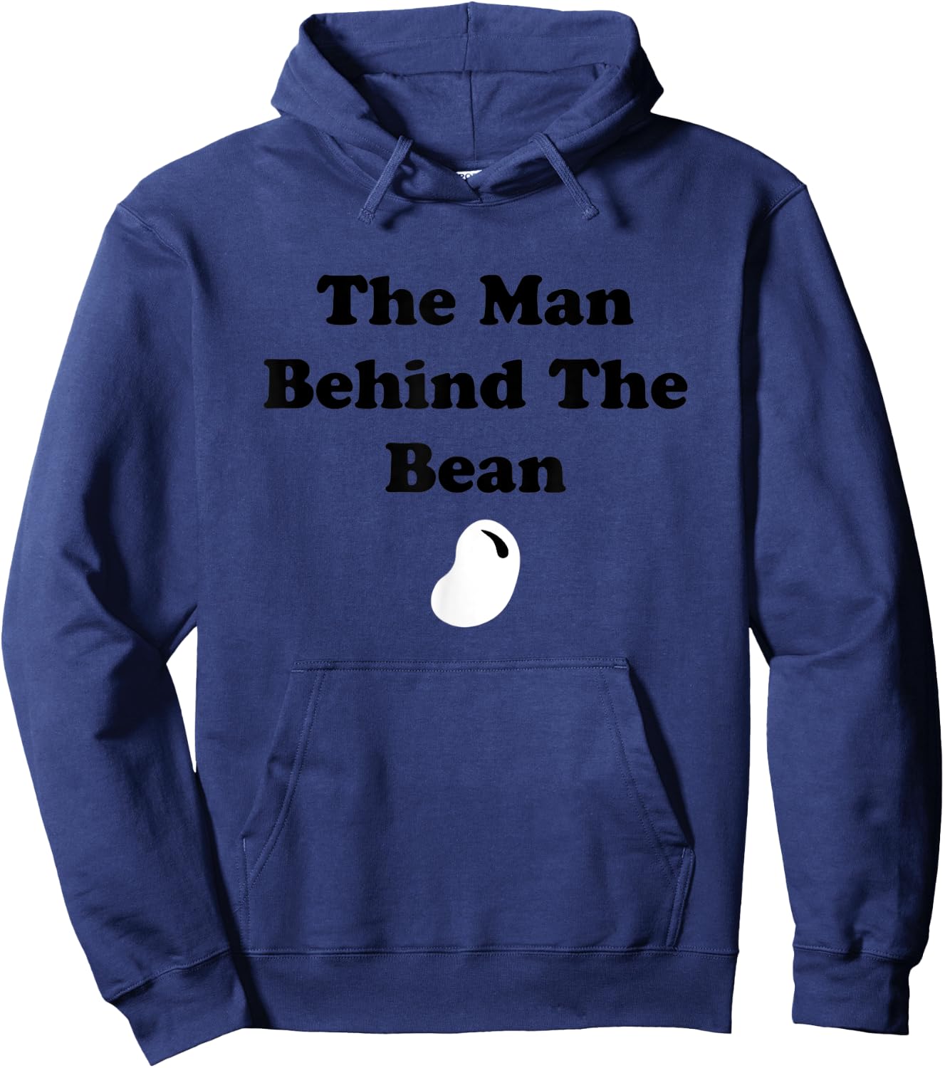 The Man Behind The Bean Father To Be New Dad Father's Day Hoodie - Hoodie | Navy