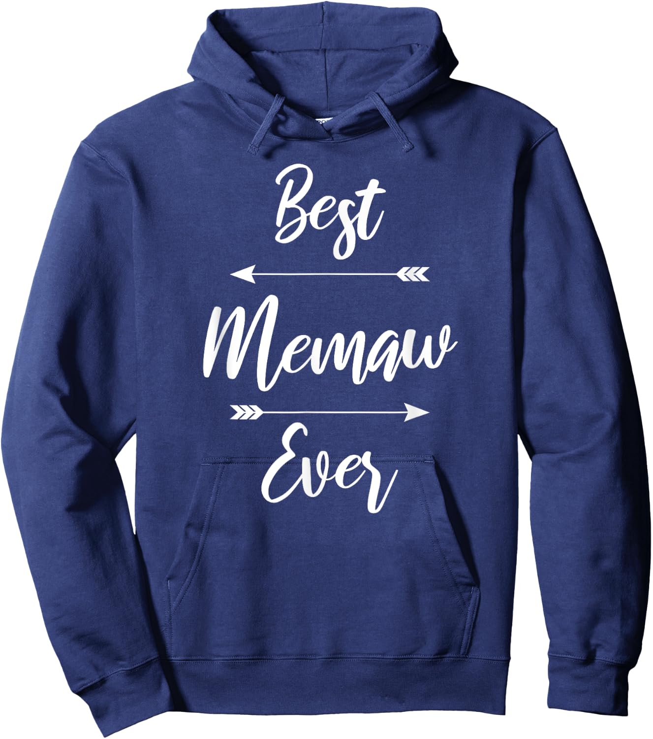 Best Memaw Ever Hoodie - Hoodie | Navy