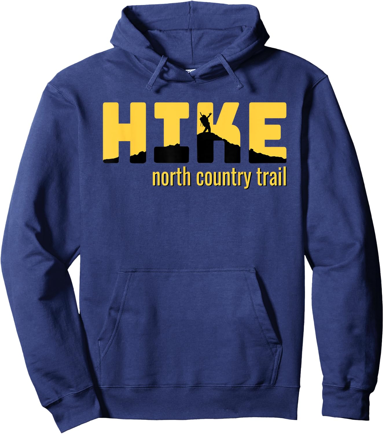HIKE NORTH COUNTRY TRAIL Classic Hiking Gift Hoodie - Hoodie | Navy