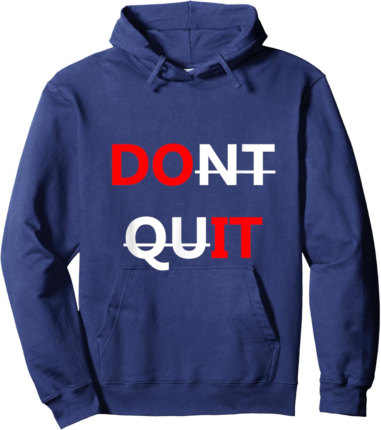 Suck an Onion Don't Quit, Do It Women's Gym Workout - Black, Small Hoodie - Hoodie | Navy