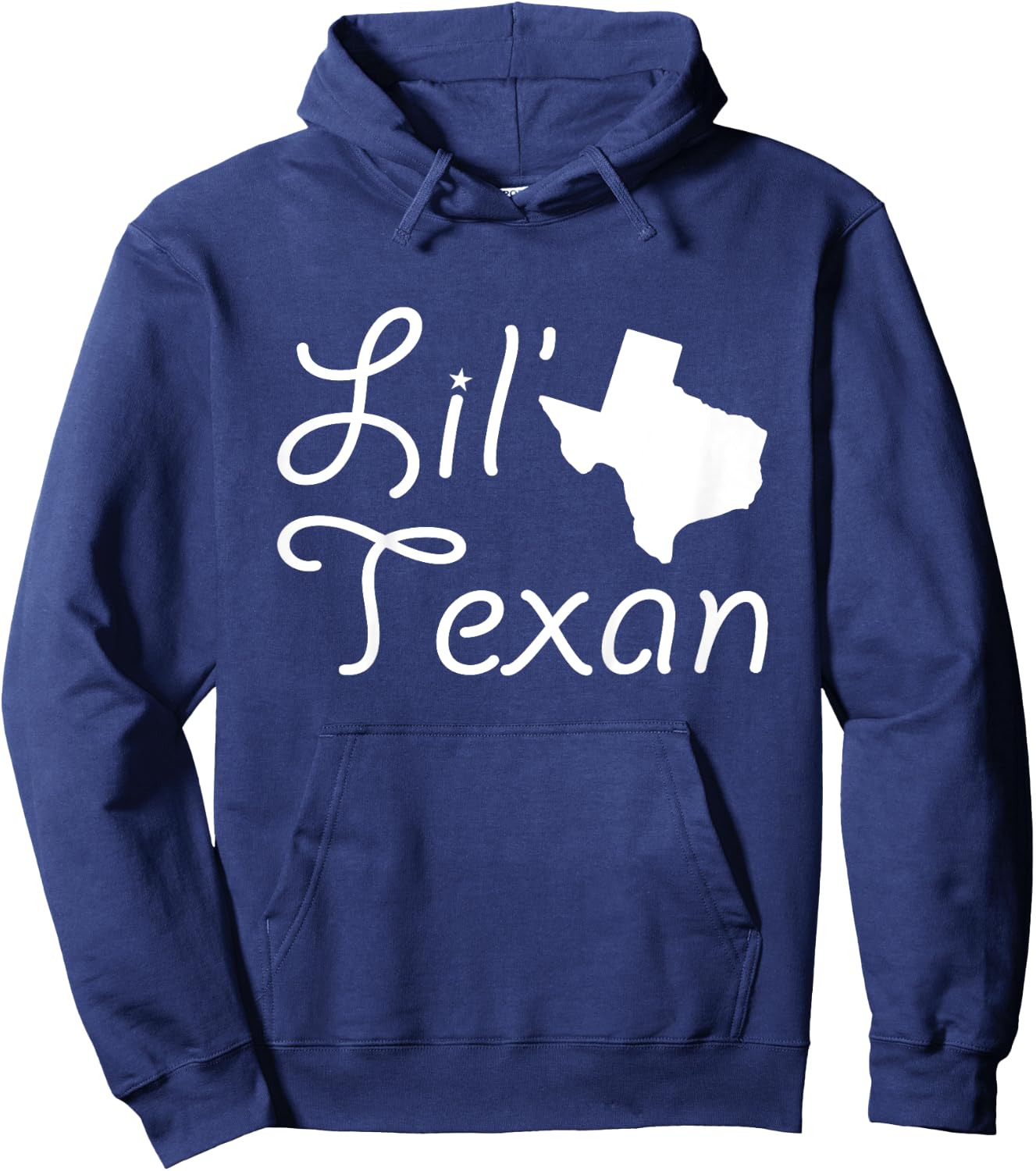 Lil' Texan | Funny Texas Kid Toddler | Boy Girl Hoodie - Hoodie | Navy