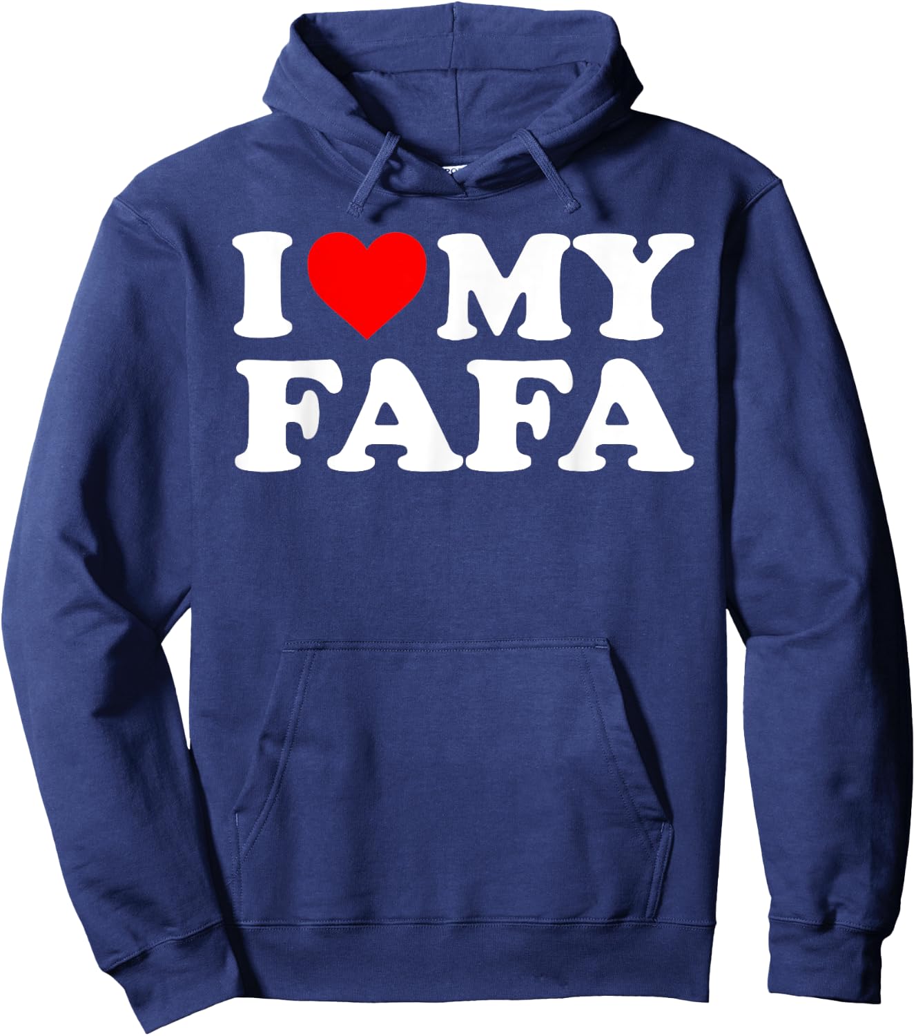 I Love My fafa Hoodie - Hoodie | Navy