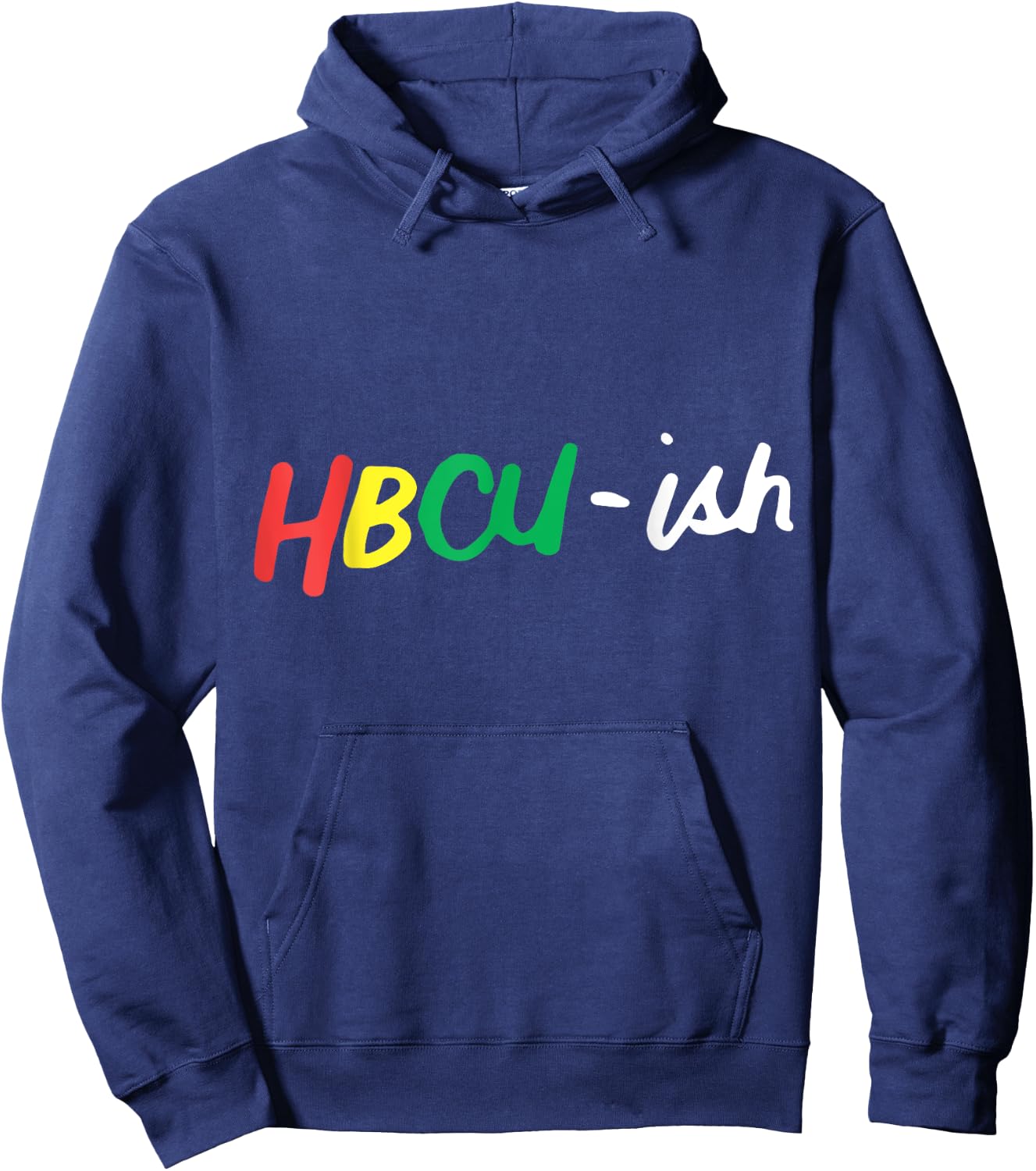 HBCU ISH Historical Black College Alumni Hoodie - Hoodie | Navy