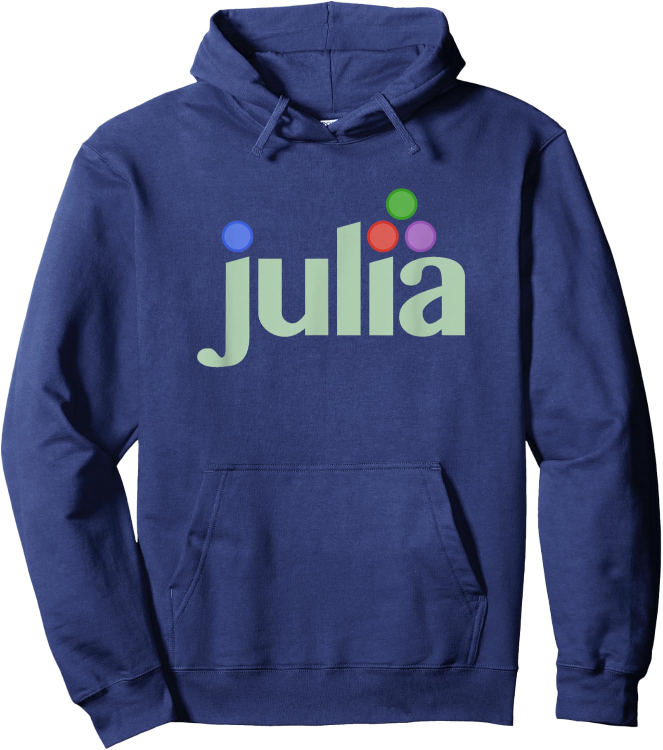 Julia Programming Language Coder and Software Developers Hoodie - Hoodie | Navy