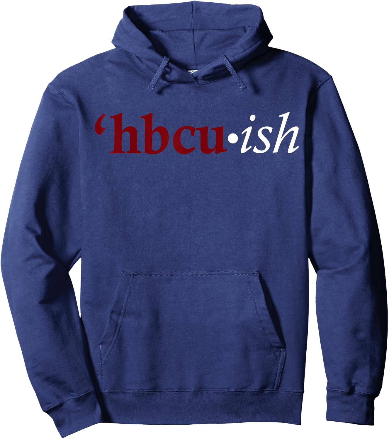 Red HBCU-ish Hoodie - Hoodie | Navy