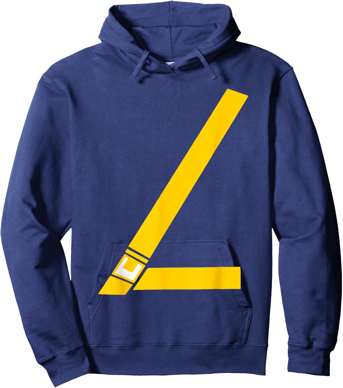Seat belt seat belt design for motorists Hoodie - Hoodie | Navy