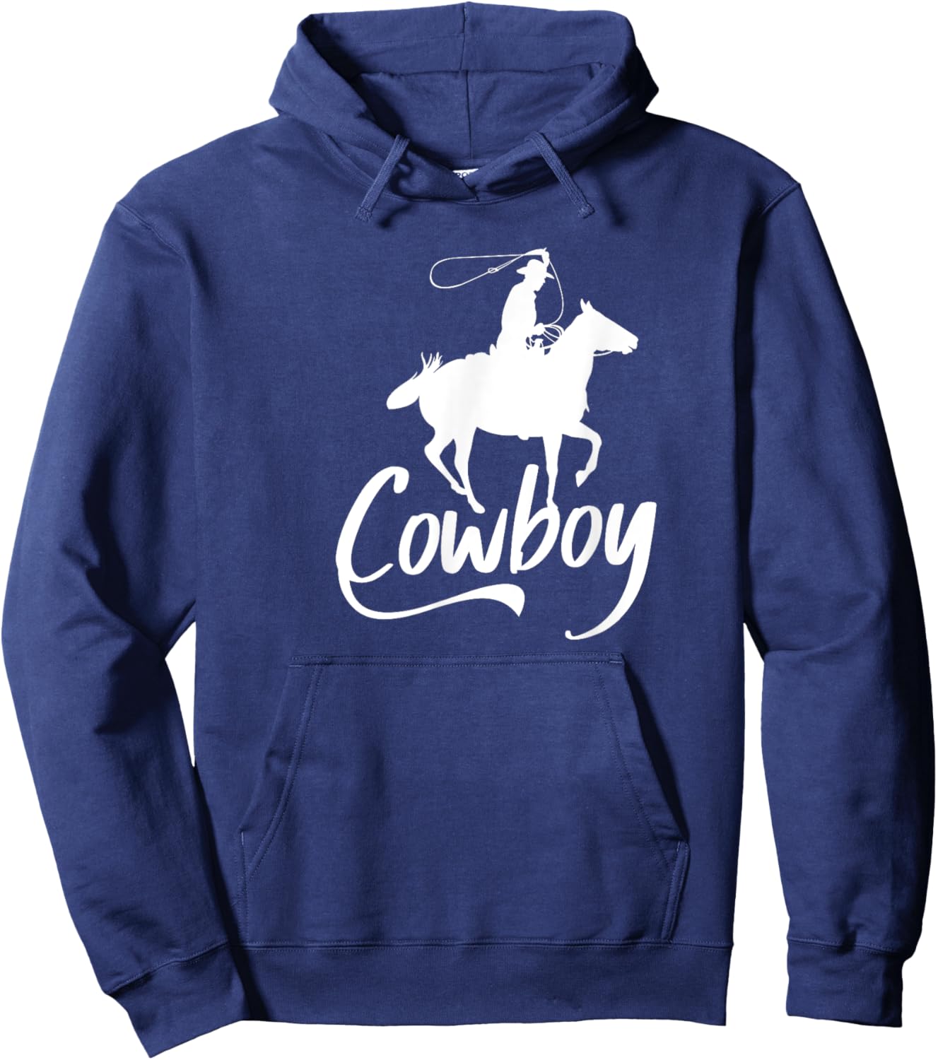 Cowboy America Wild West Cowboys USA Hoodie - Hoodie | Navy