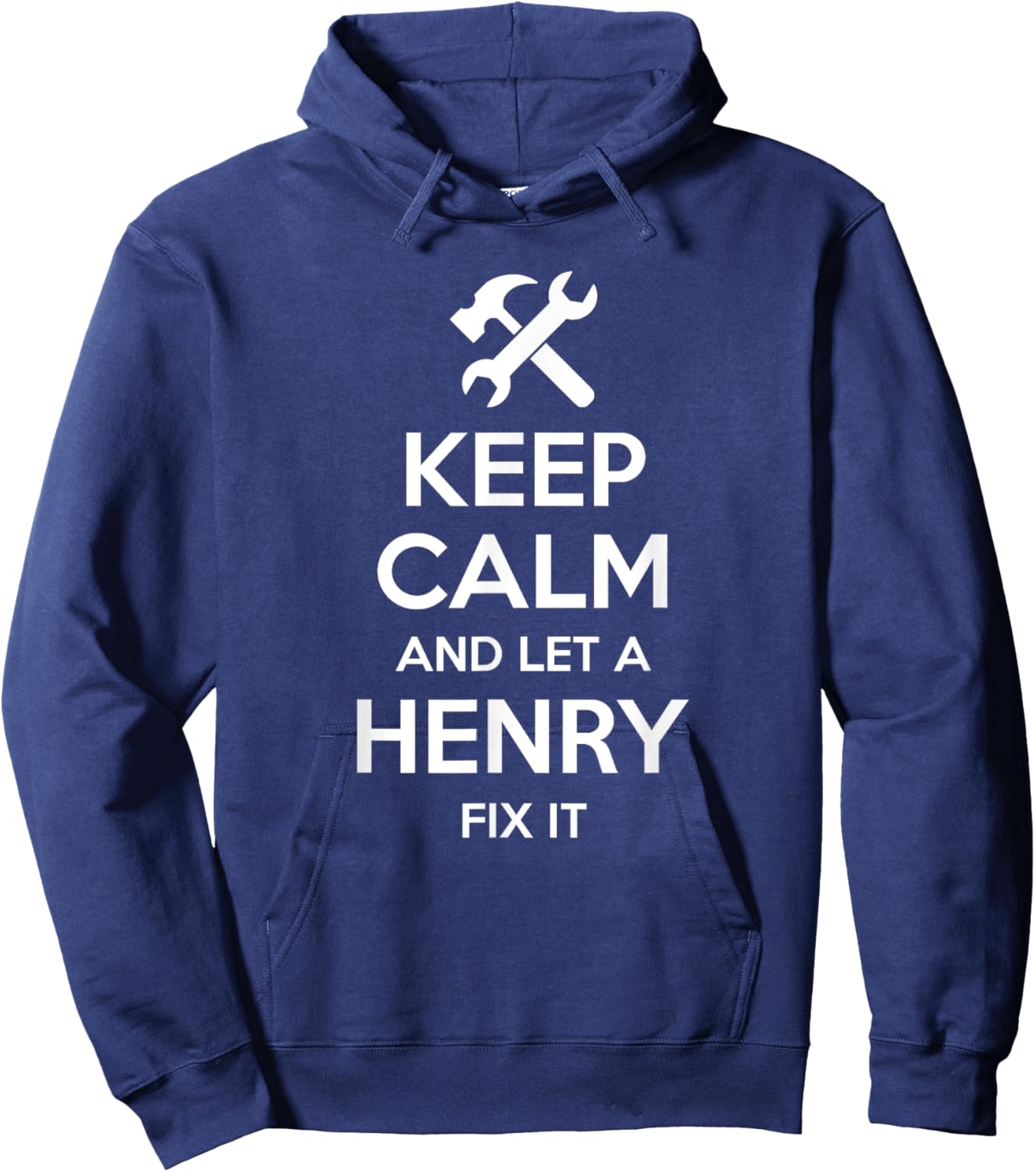 HENRY Funny Surname Birthday Family Tree Reunion Gift Hoodie - Hoodie | Navy